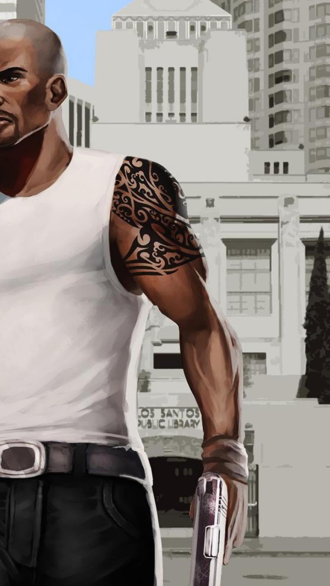 carl johnson ( cj ) from gta san andreas, by wlop, by | Stable Diffusion |  OpenArt