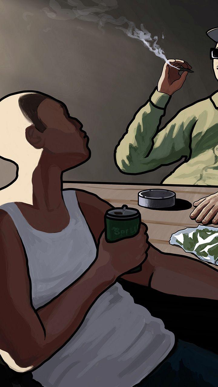 720x1280 grand theft auto, carl johnson, gta, san andreas