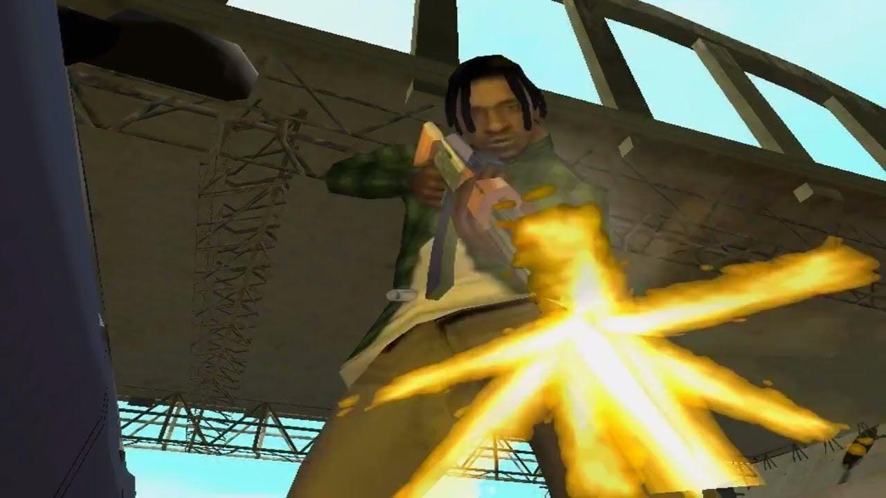 1280x720 CJ (Grove Street) vs. The Ballas San Andreas