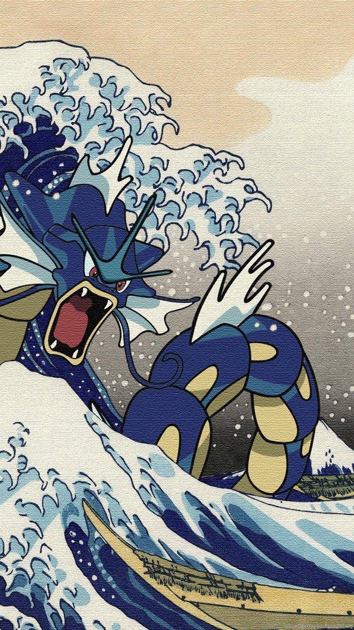720x1280 Download Japanese Wallpaper Artist My Version Of The Great Wave