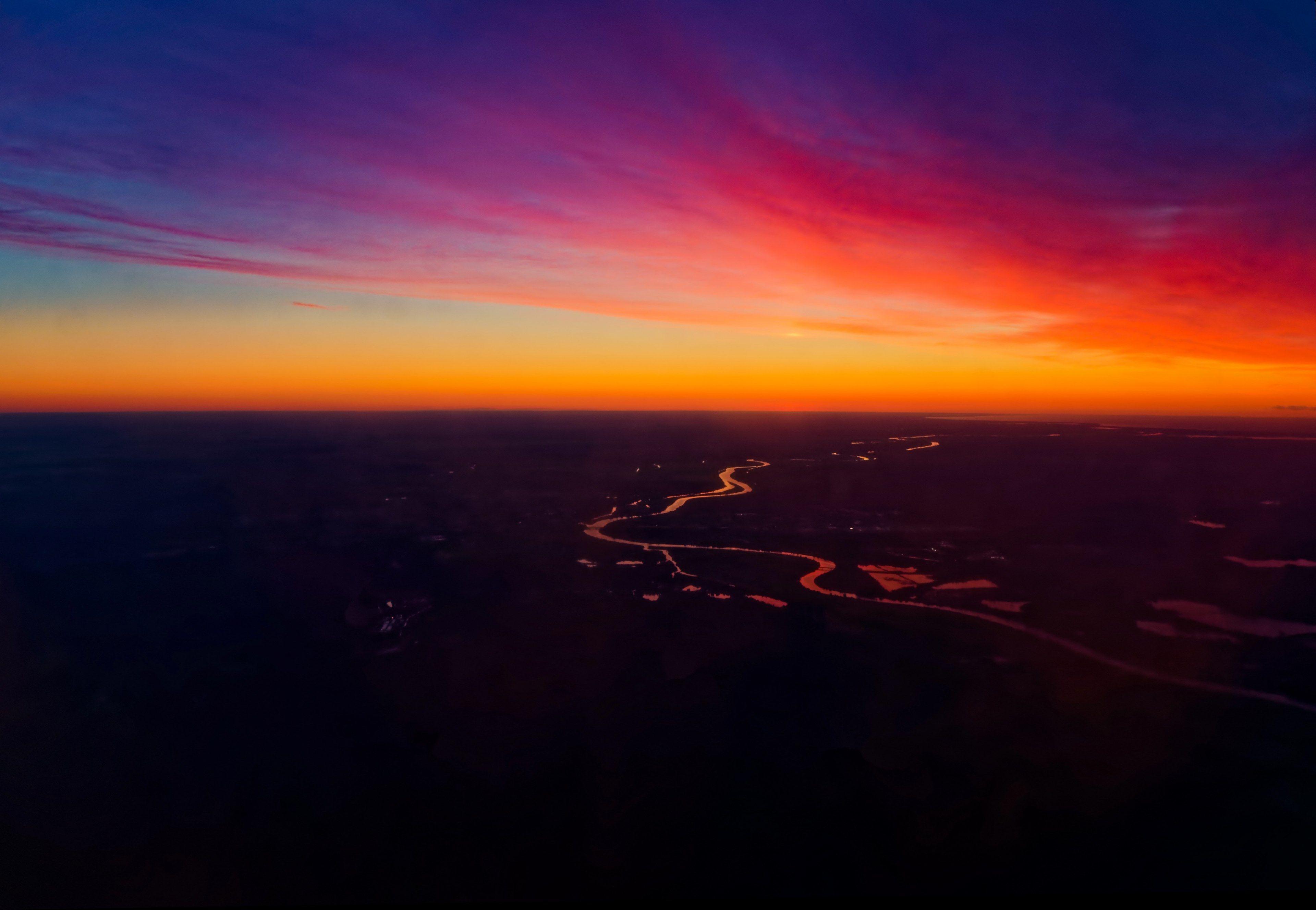 3840x2656 riga international airport during twilight under the illuminated