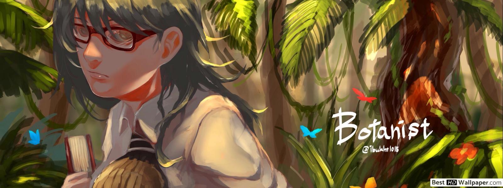 1600x600 Botanist HD wallpaper download