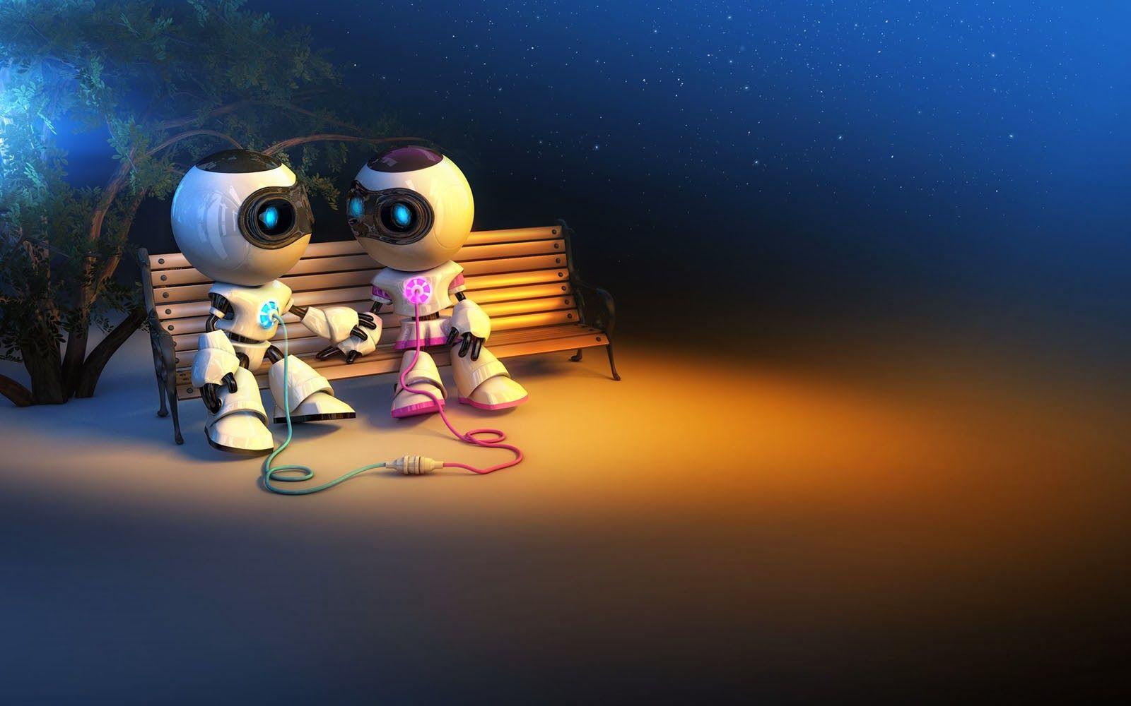 1600x1000 Wallpaper Galeries: Glamour Robots Wallpaper
