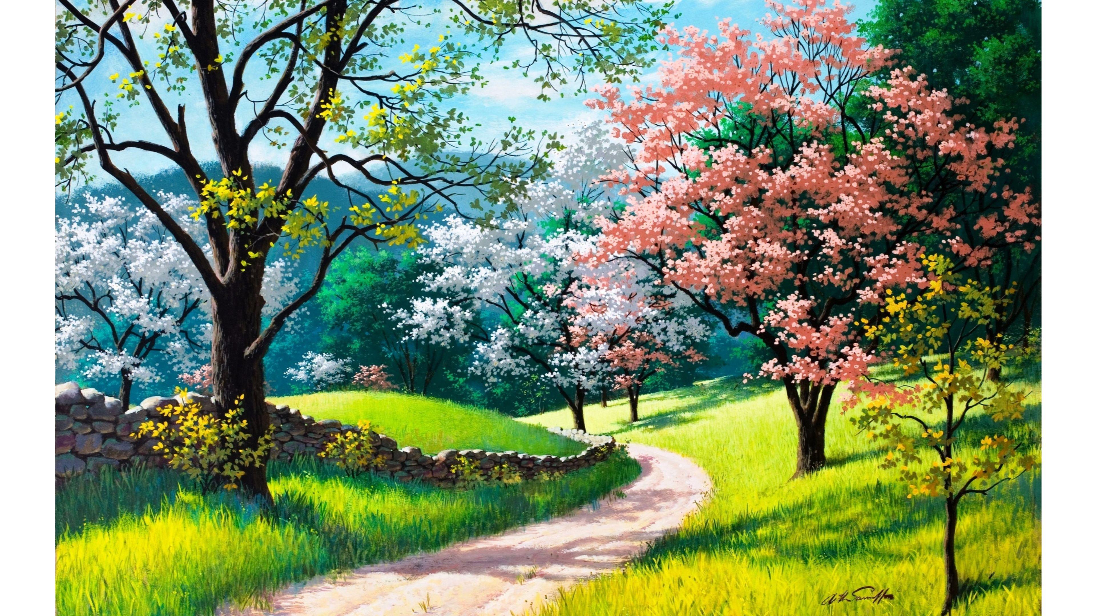 3840x2160 Wallpaper of Spring. Spring Wallpaper