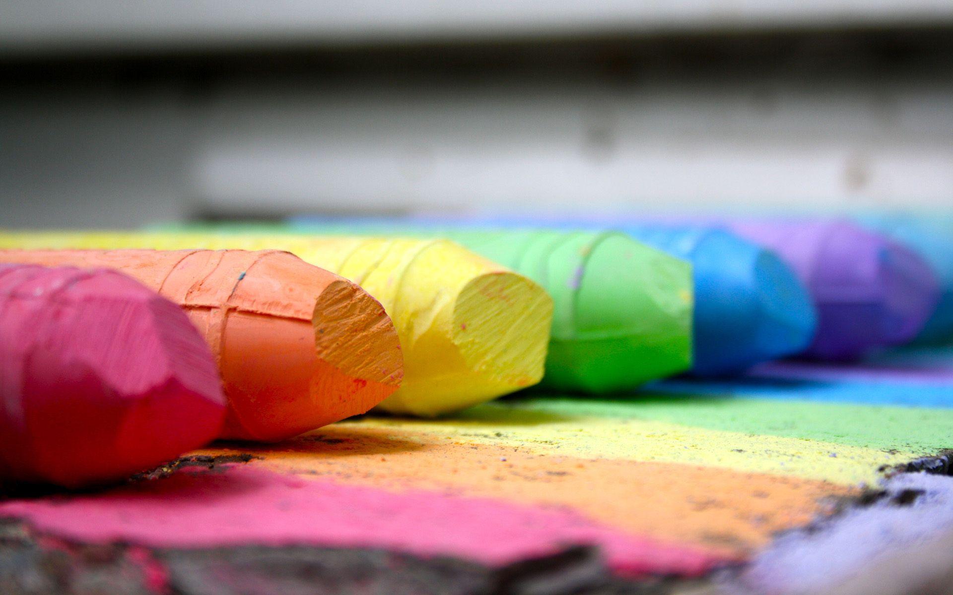 1920x1200 Wallpaper colors, rainbow, chalk desktop wallpaper Other