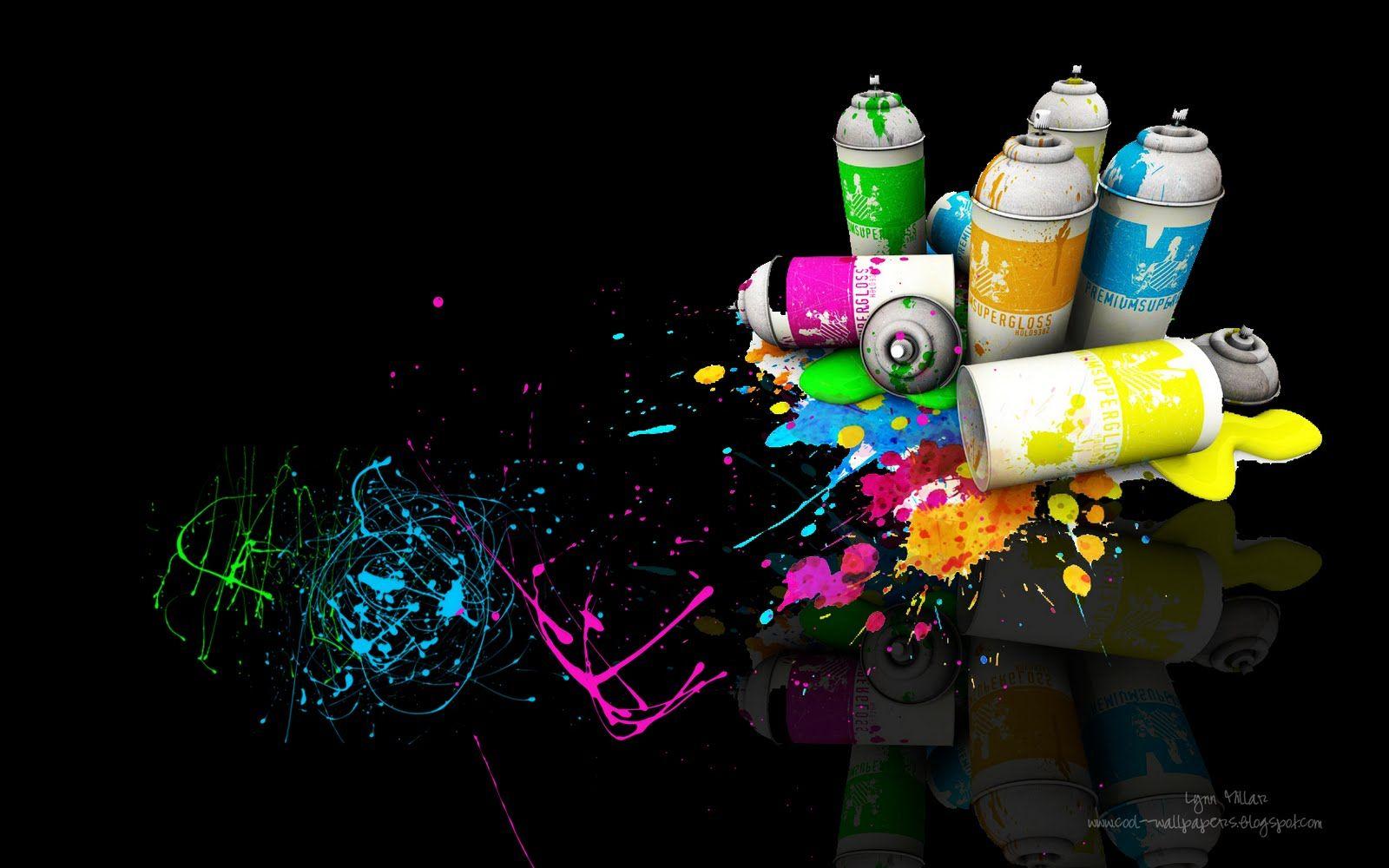 1600x1000 Spray Paint Wallpaper