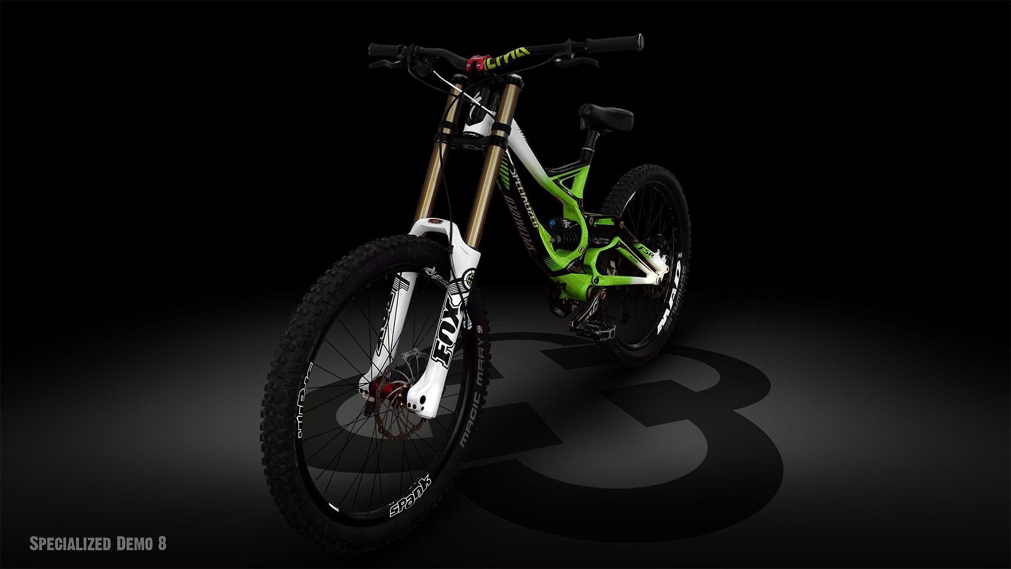 2000x1125 Specialized, Demo, Downhill mountain biking, Bicycle, Mountain