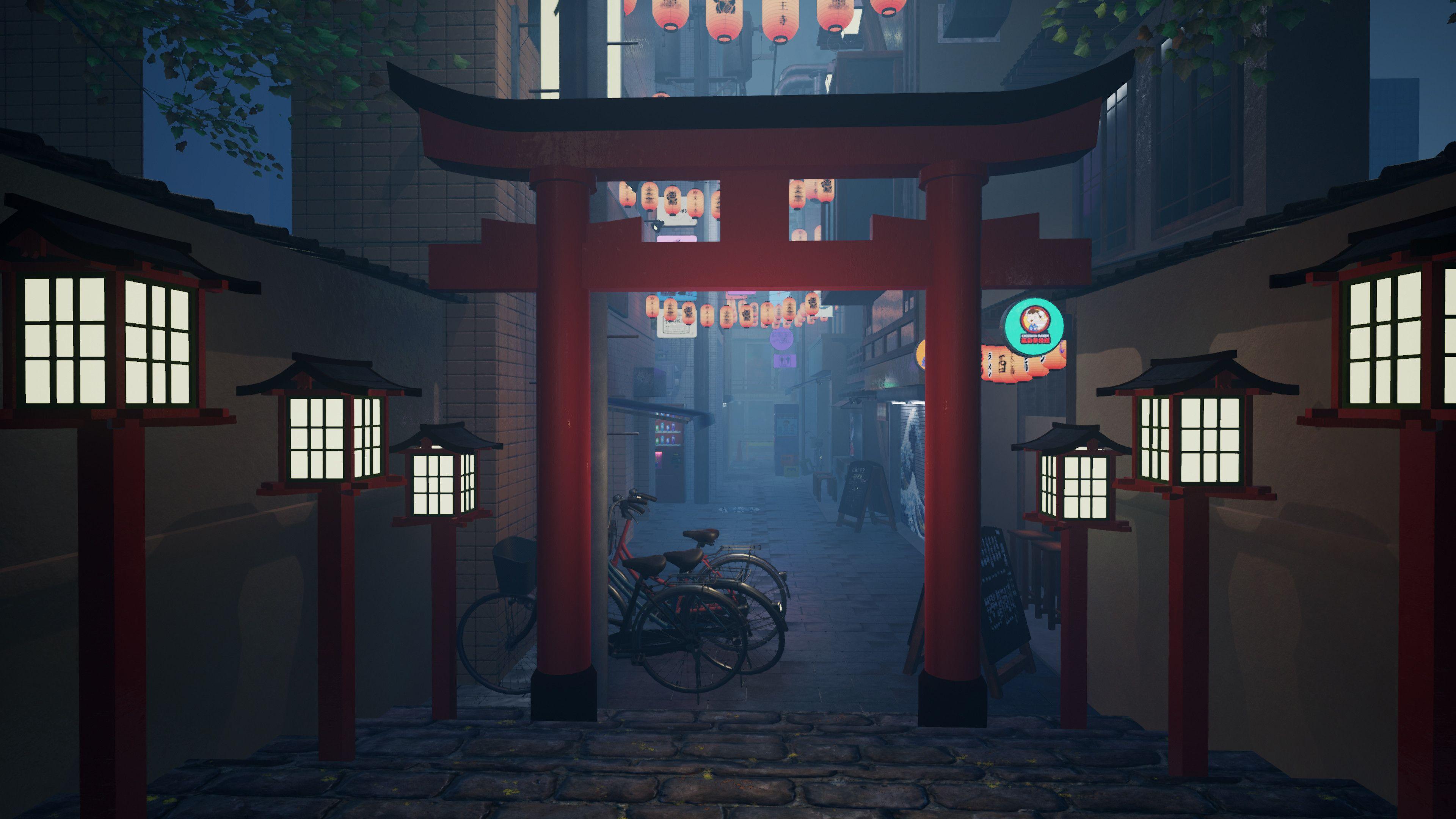 Japanese Alley 4K Wallpapers - Top Free Japanese Alley 4K Backgrounds