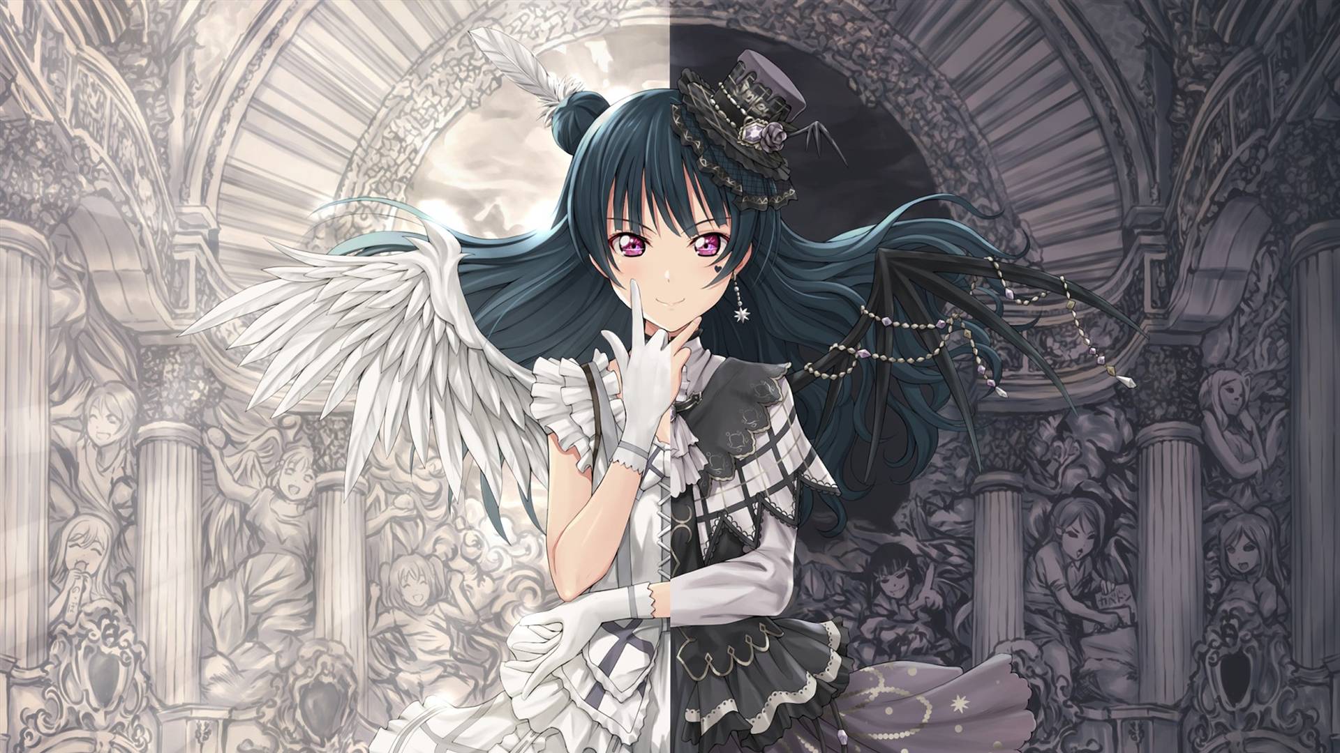 1920x1080 4k Yoshiko Tsushima Art 1920×1080 Free Download