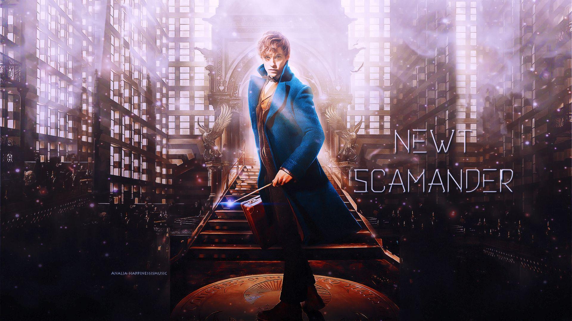 1920x1080 Free download Fantastic Beasts and Where to Find Them HD Wallpaper