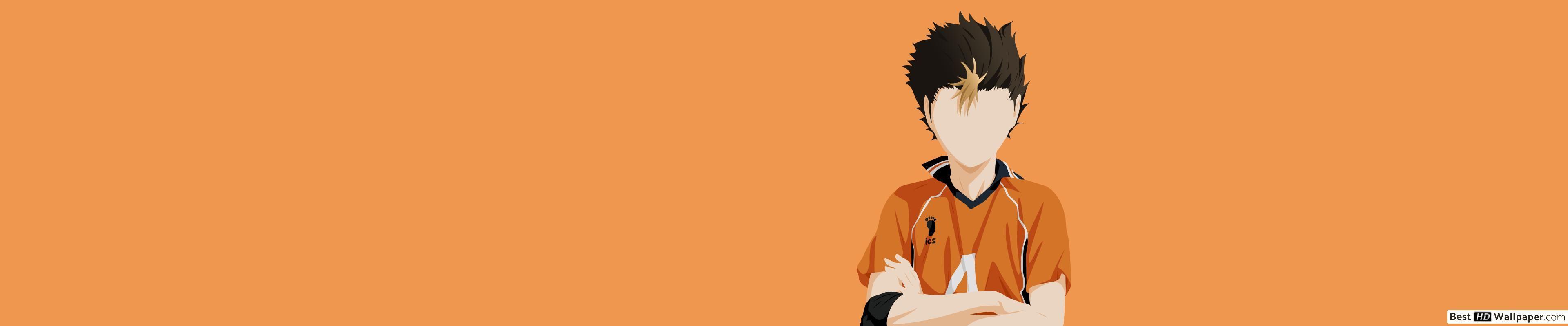 3840x800 Haikyu!! Nishinoya HD wallpaper download