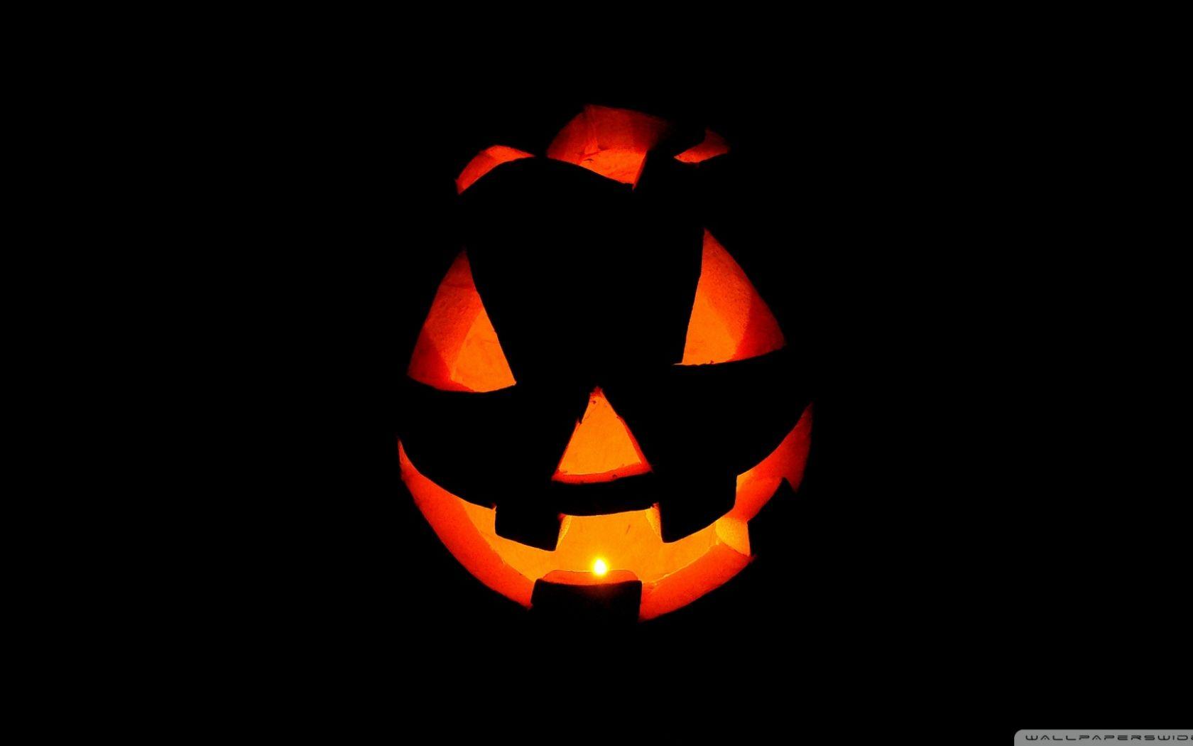 1680x1050 Free download Halloween Pumpkin Art 4K HD Desktop Wallpaper for 4K
