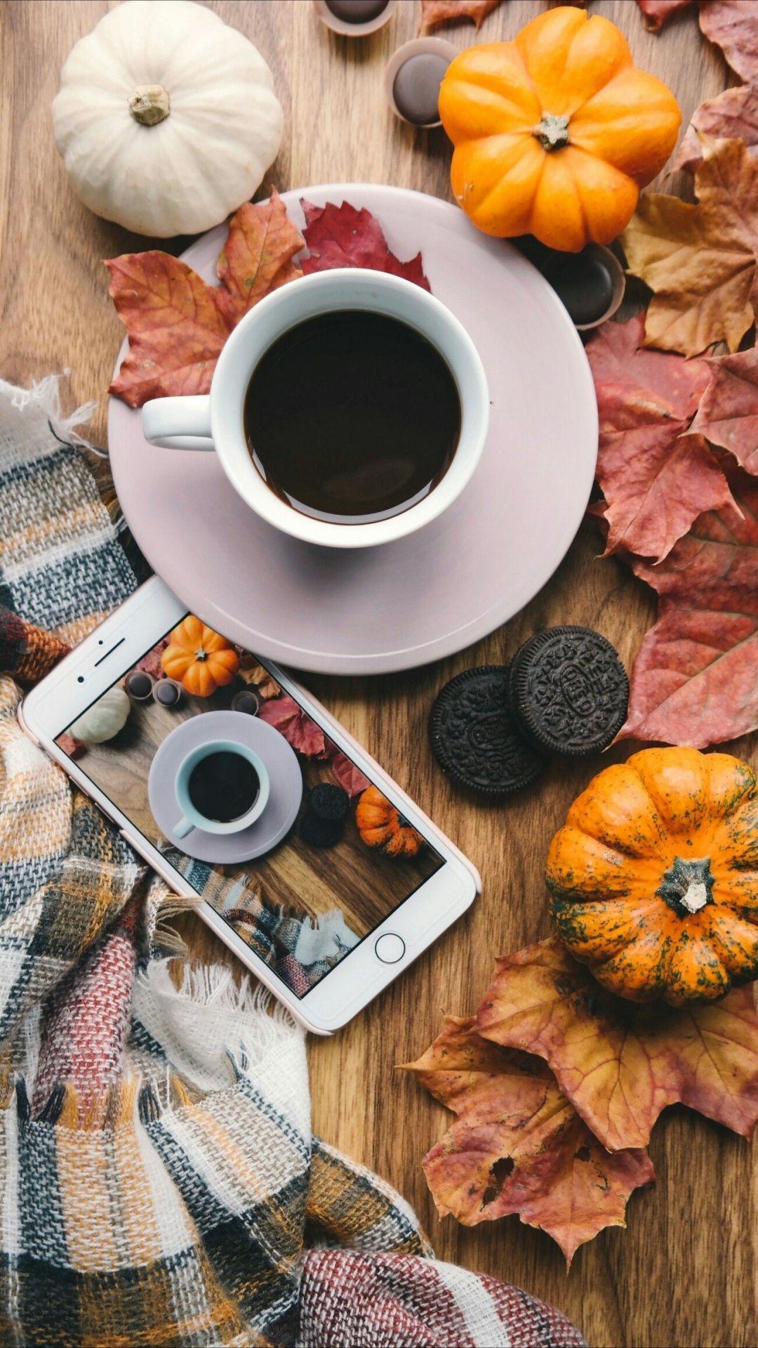 1080x1919 Hello Autumn Aesthetic HD Wallpaper Desktop Background