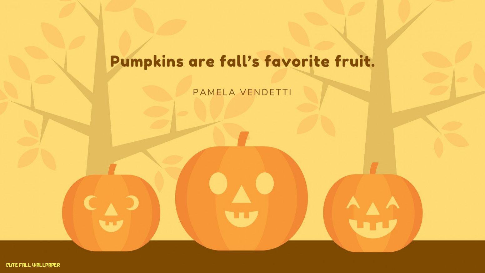 1552x873 Cute Pumpkin Autumn Wallpaper
