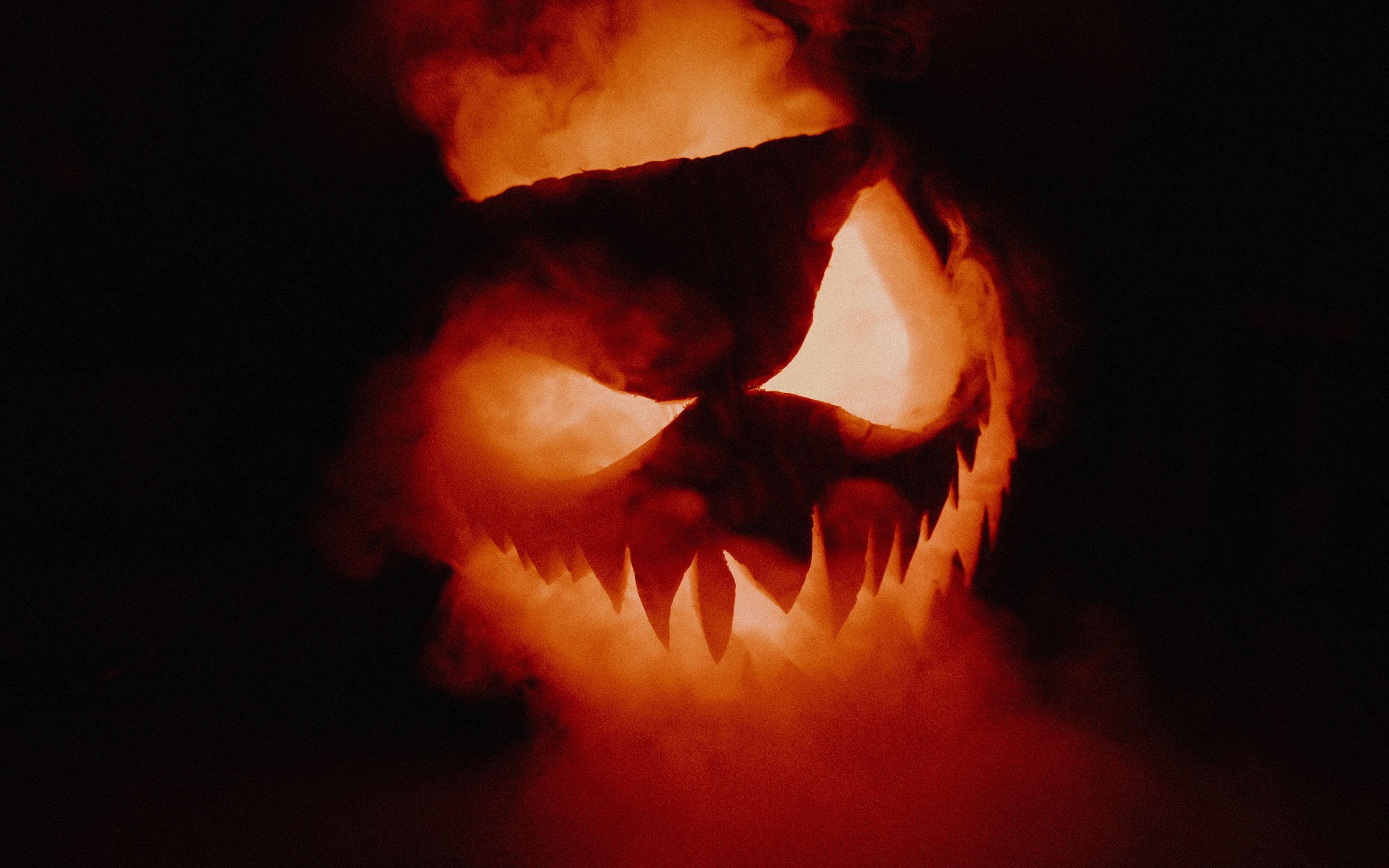 3840x2400 4k Wallpaper Skull Smoke