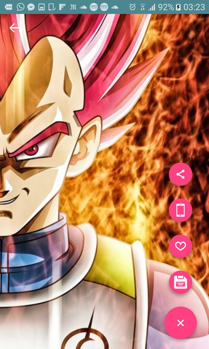 720x1202 Fanart Dragon DBS Vegeta Live Wallpaper for Android