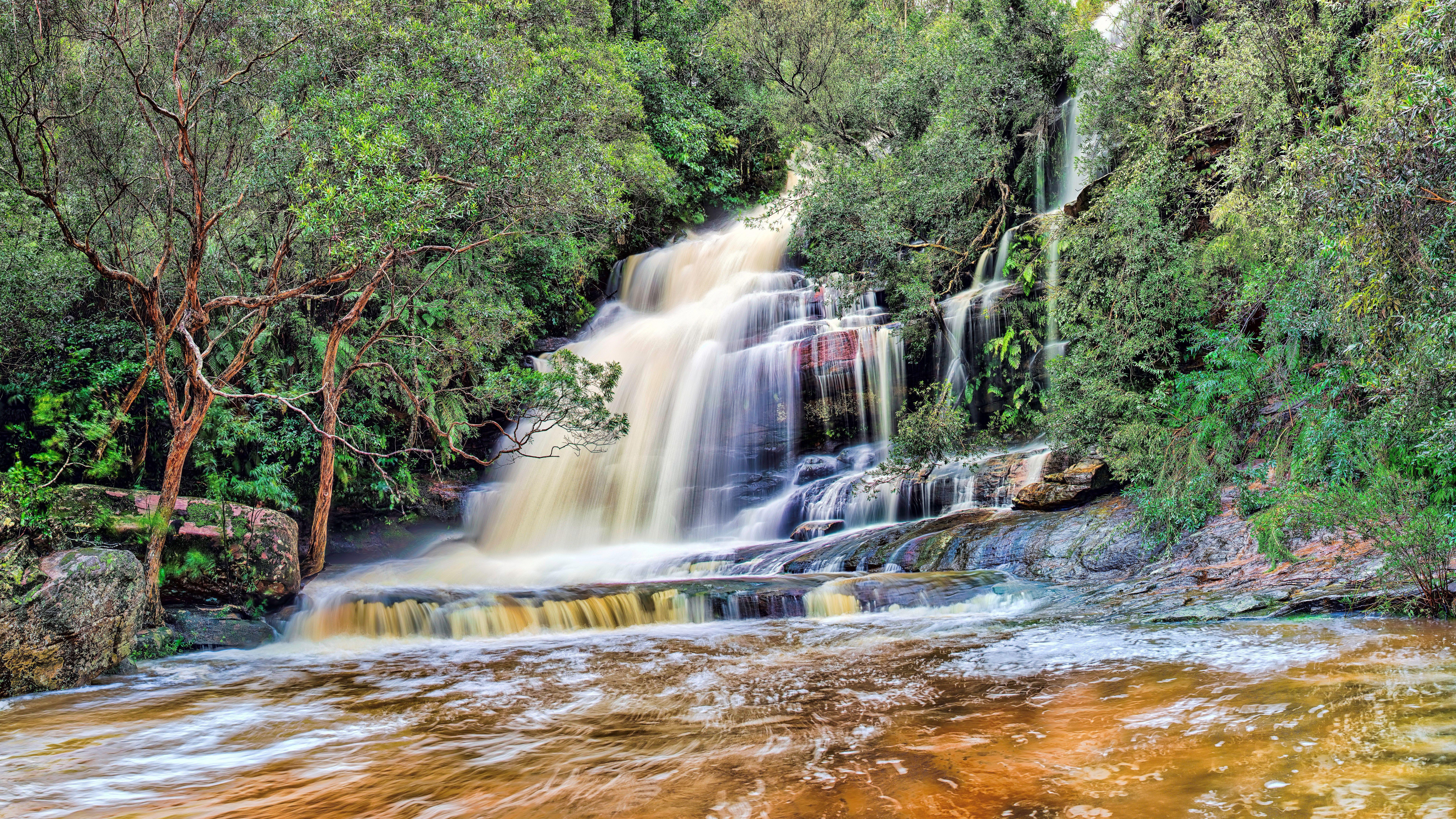 7680x4320 ultra HD wallpaper 8k resolution 7680x4320 nature waterfall