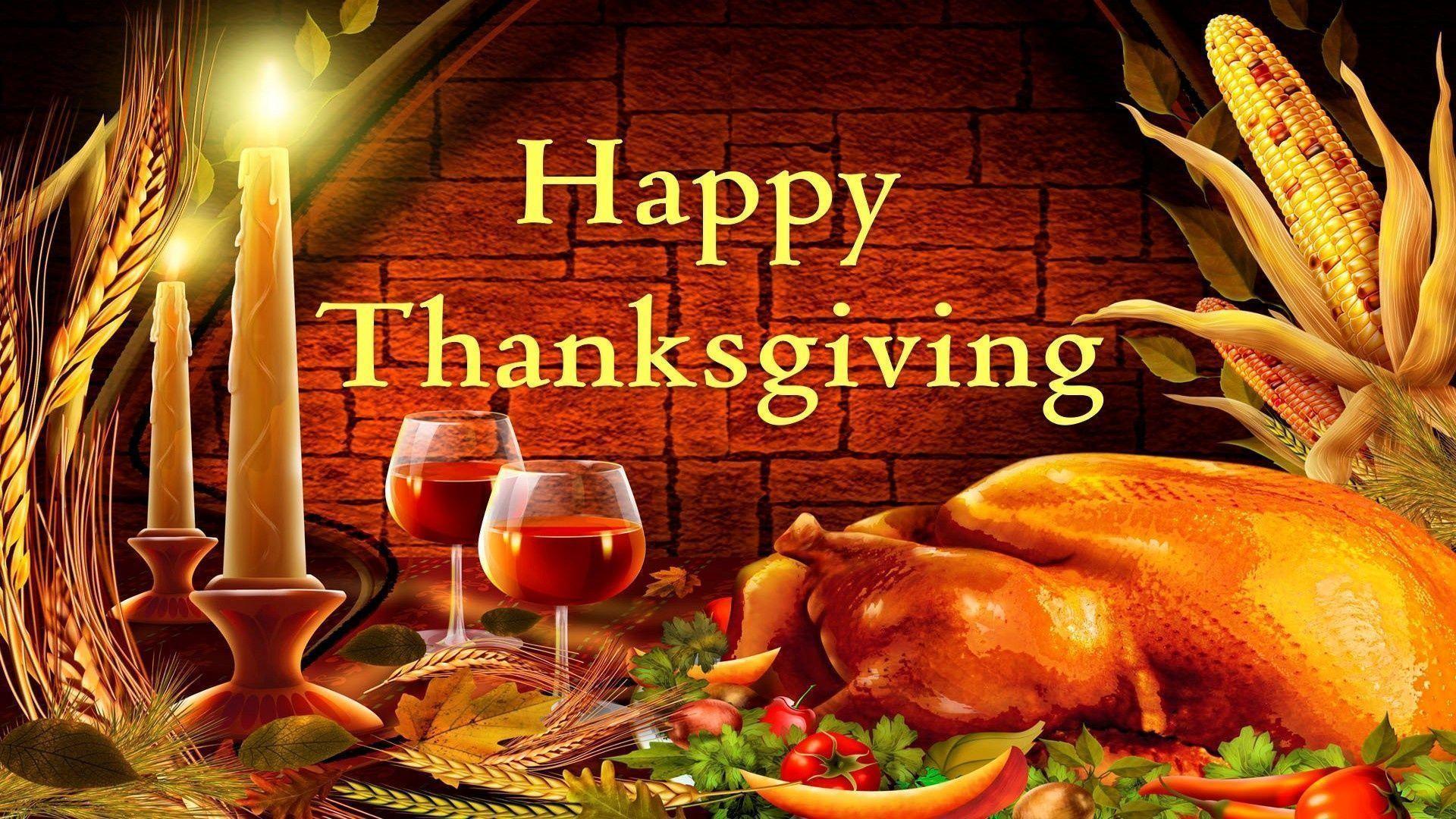 1920x1080 Happy Thanksgiving 2019 Wallpaper