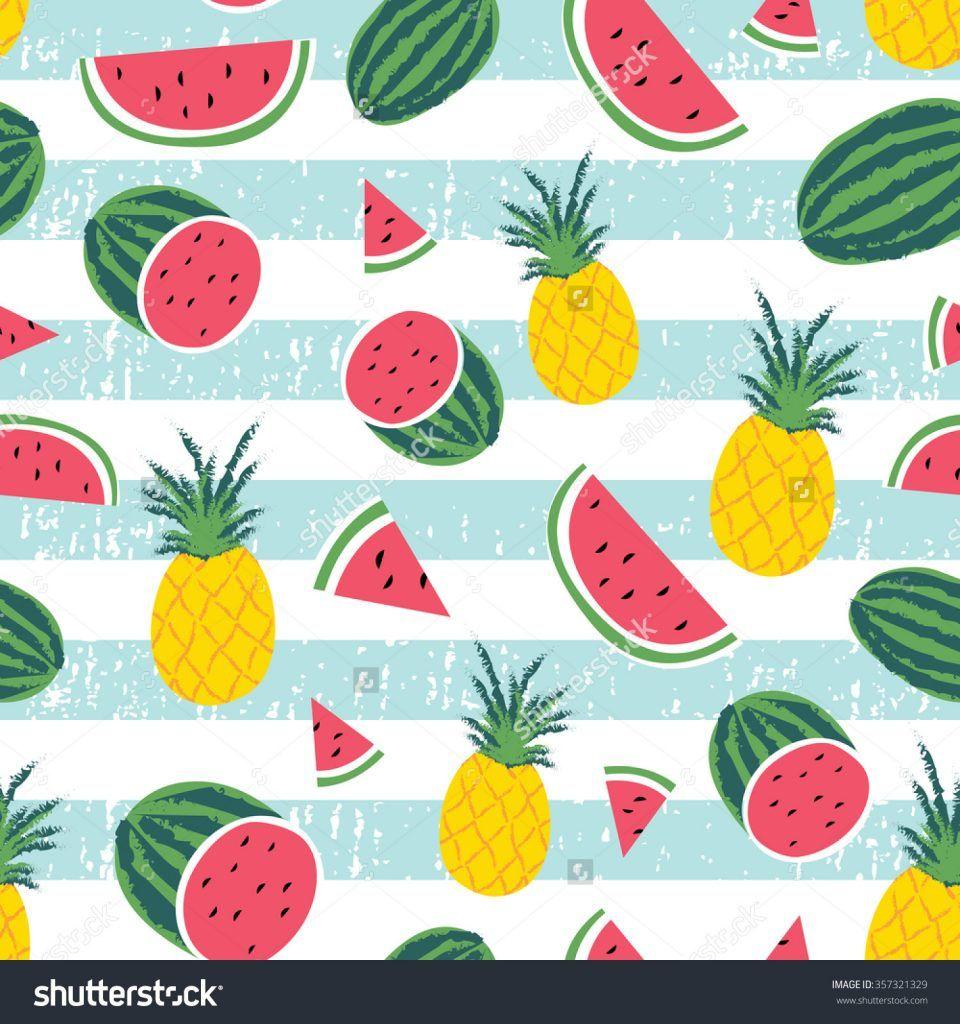 960x1024 Cute Cartoon Pineapple Wallpaper