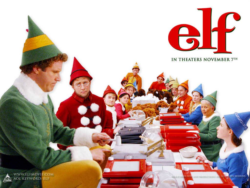 1024x768 Elf Movie Wallpaper