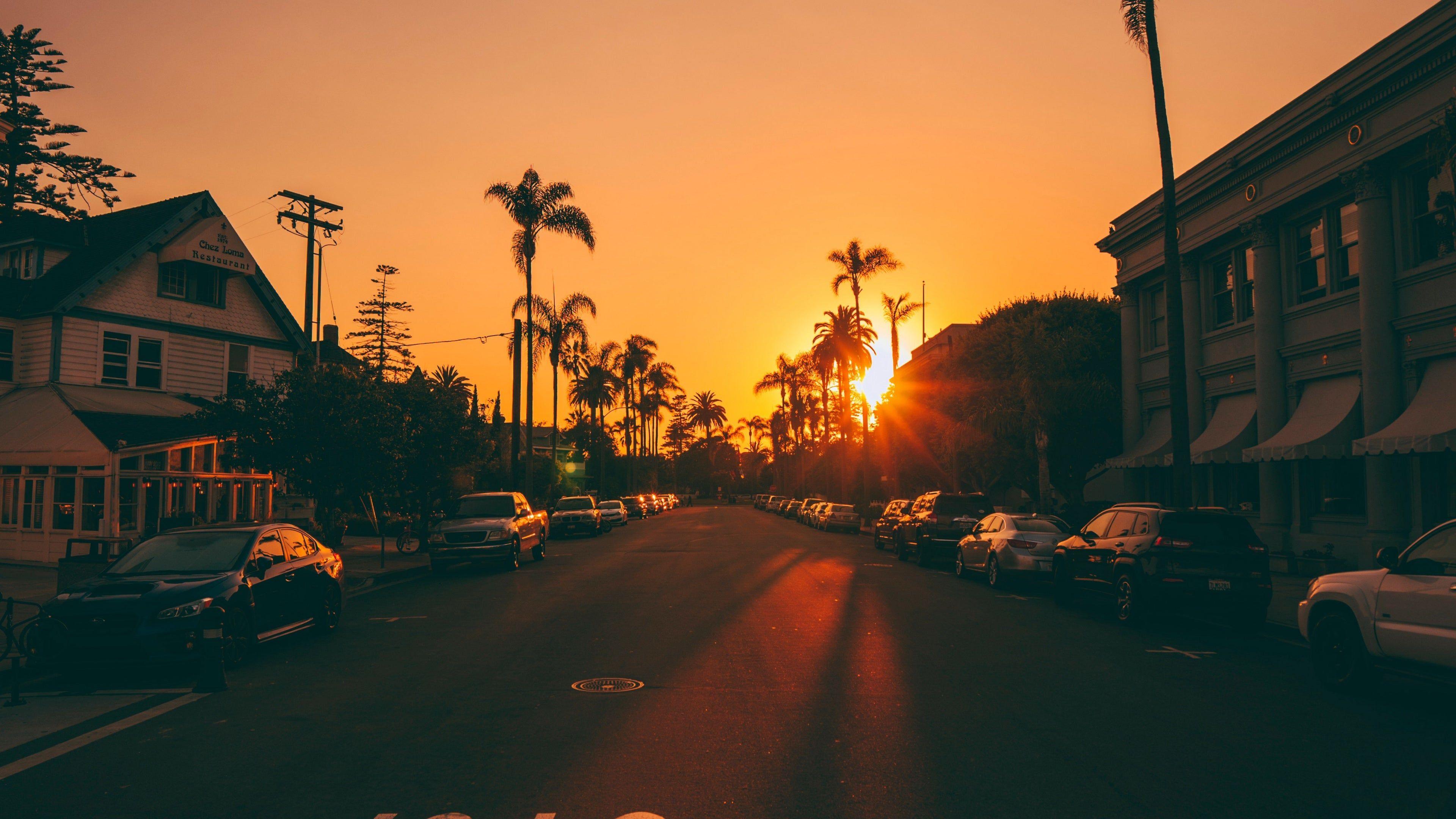 3840x2160 Street HD Wallpaper