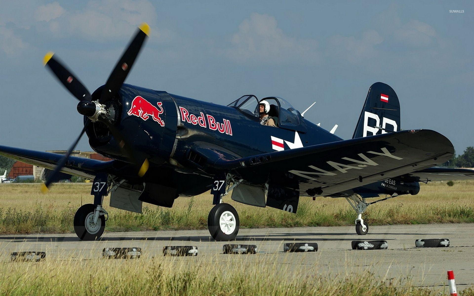 1920x1200 Vought F4U Corsair on track wallpaper wallpaper