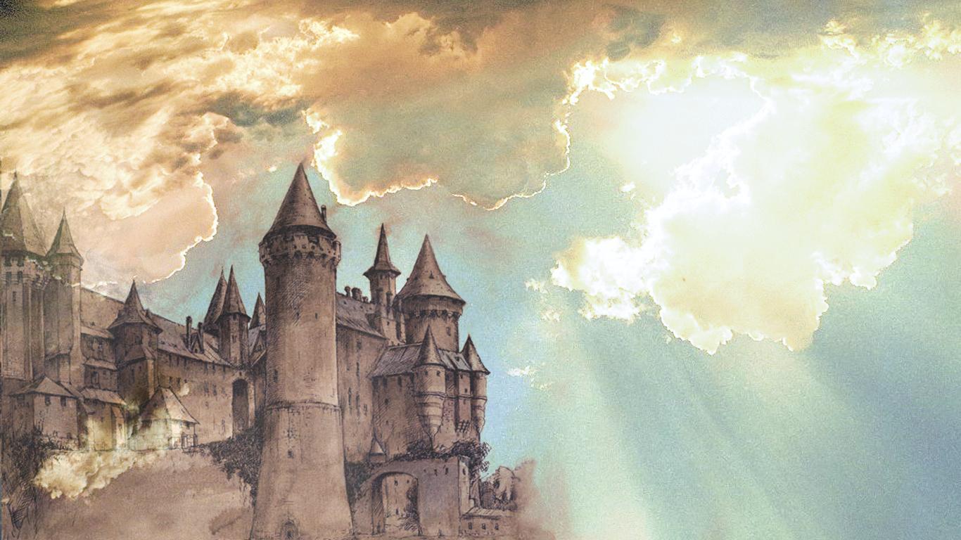 1366x768 Hogwarts Castle Wallpaper