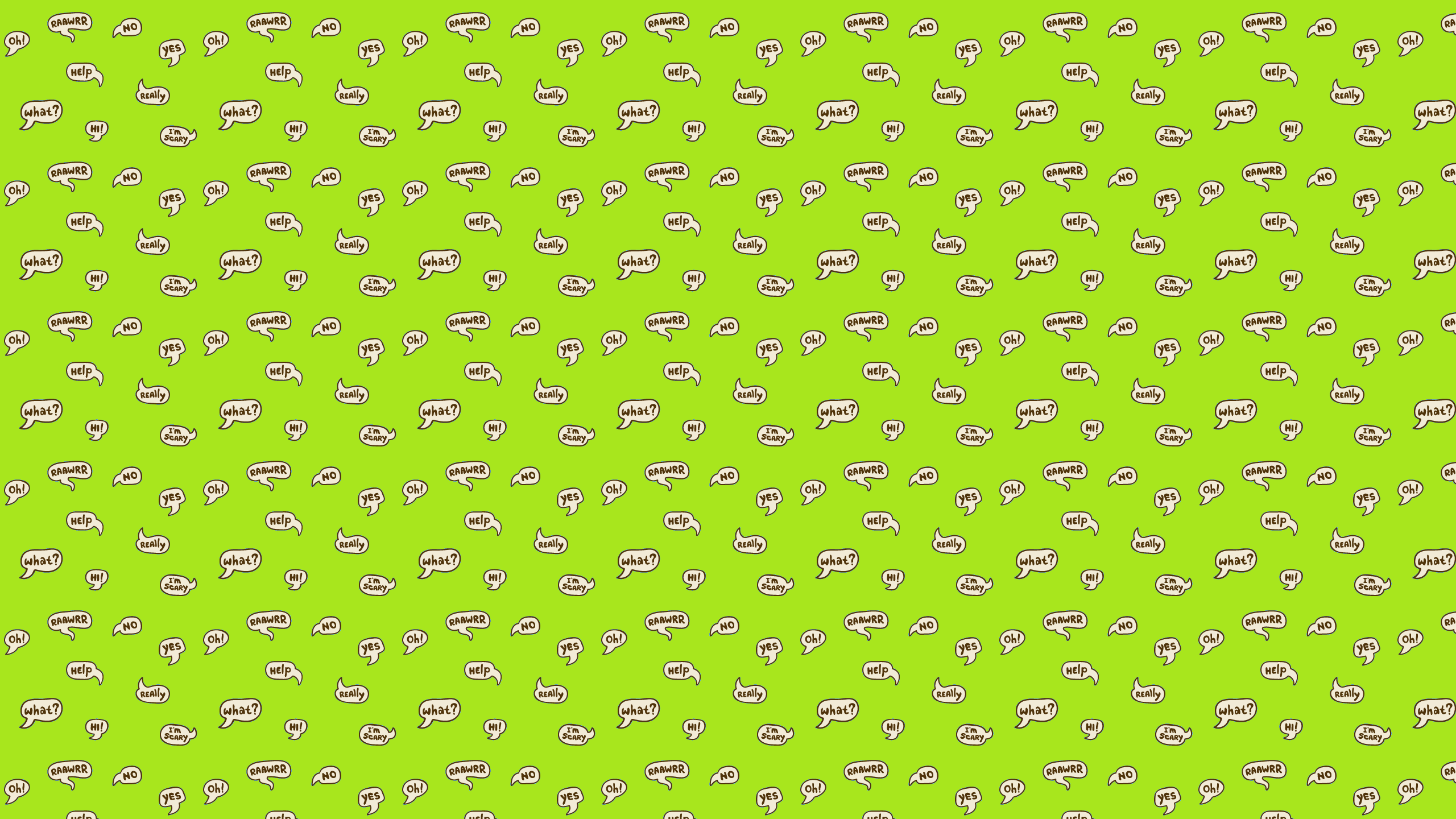 2560x1440 Rawr Desktop Wallpaper