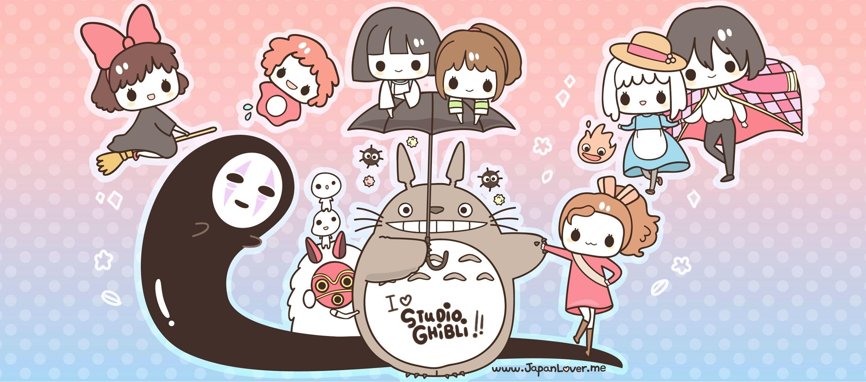 2821x1245 Kawaii Potato Wallpaper