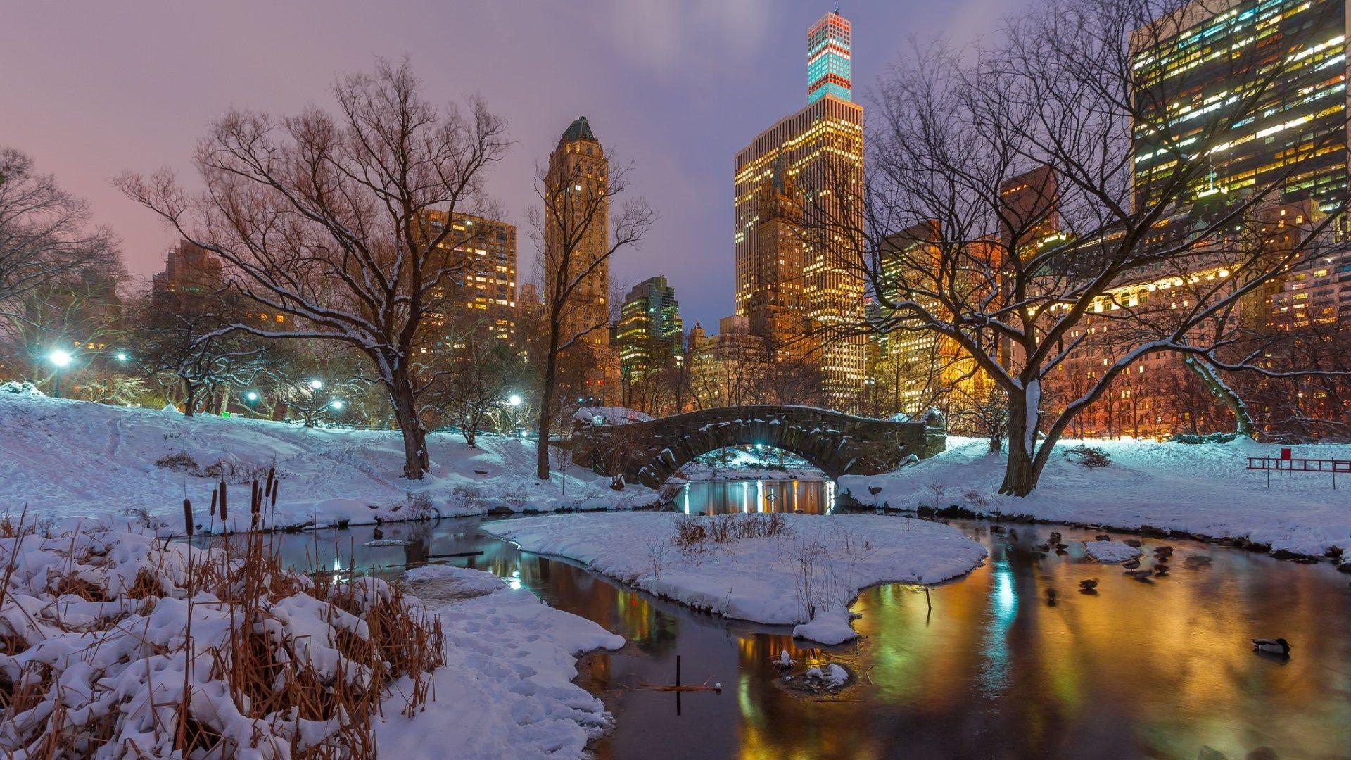 New York Winter HD Wallpapers - Top Free New York Winter HD Backgrounds ...