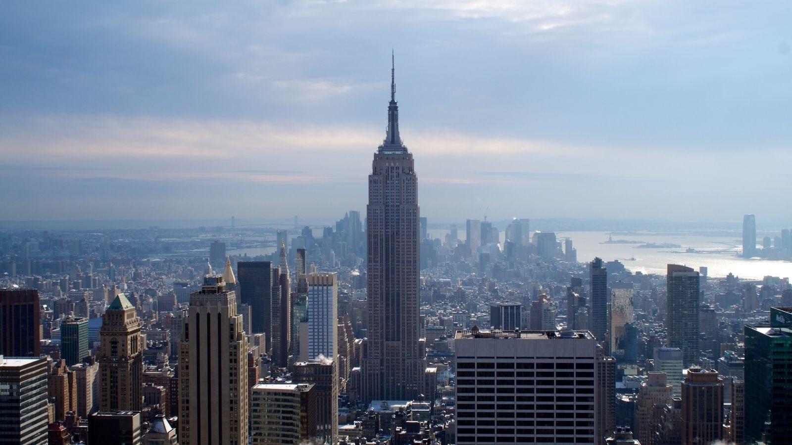 1600x900 new york, city, winter 1600x900 Resolution Wallpaper, HD
