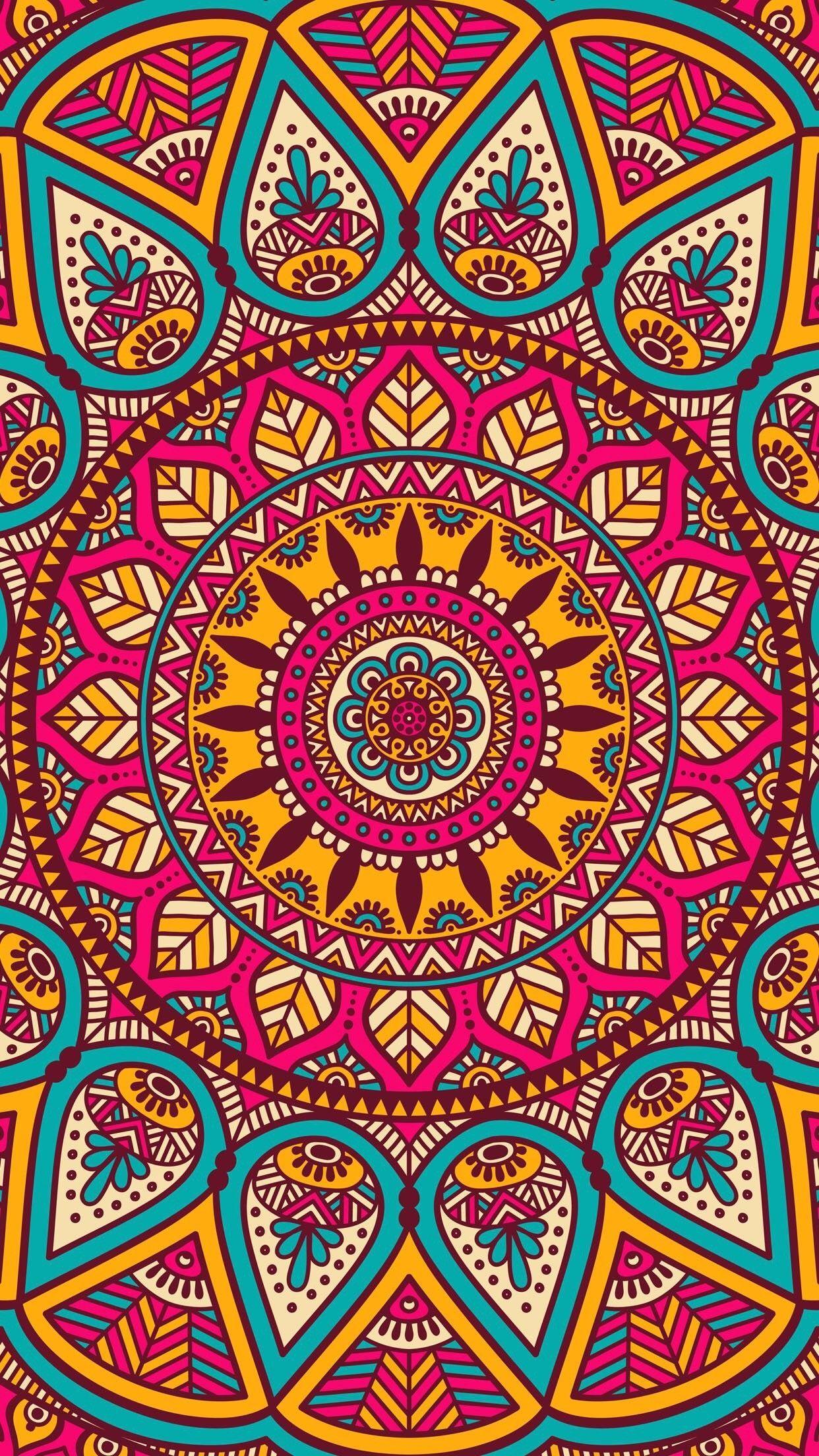 1242x2208 Auf Bing von wallpapertag.com gefunden. Mandala wallpaper, iPhone