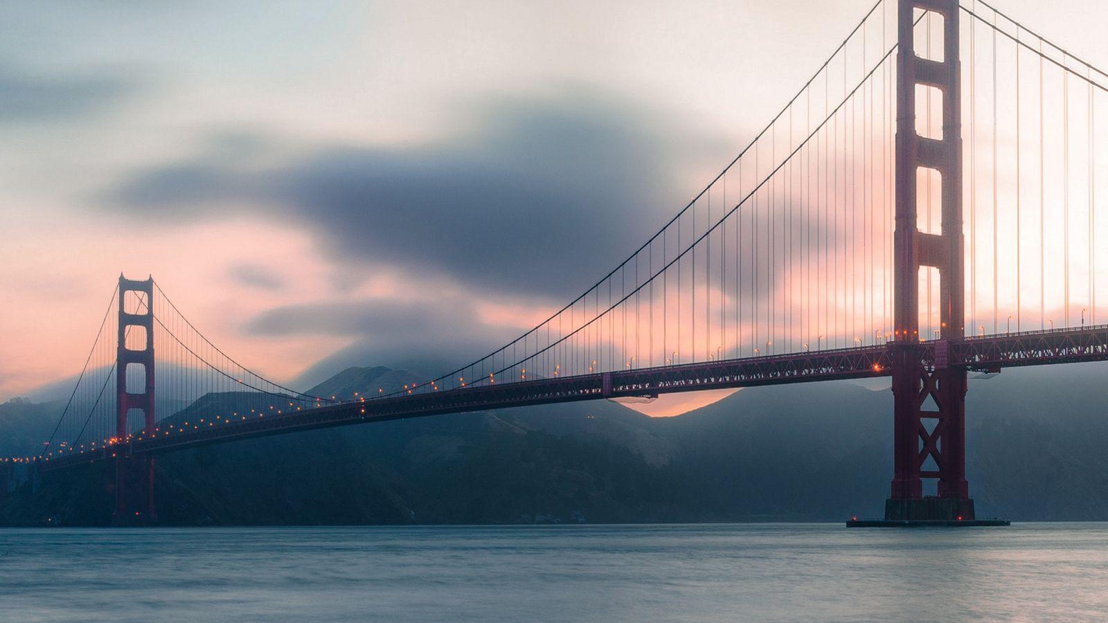 1600x900 Download wallpaper 1600x900 golden gate, bridge, san francisco