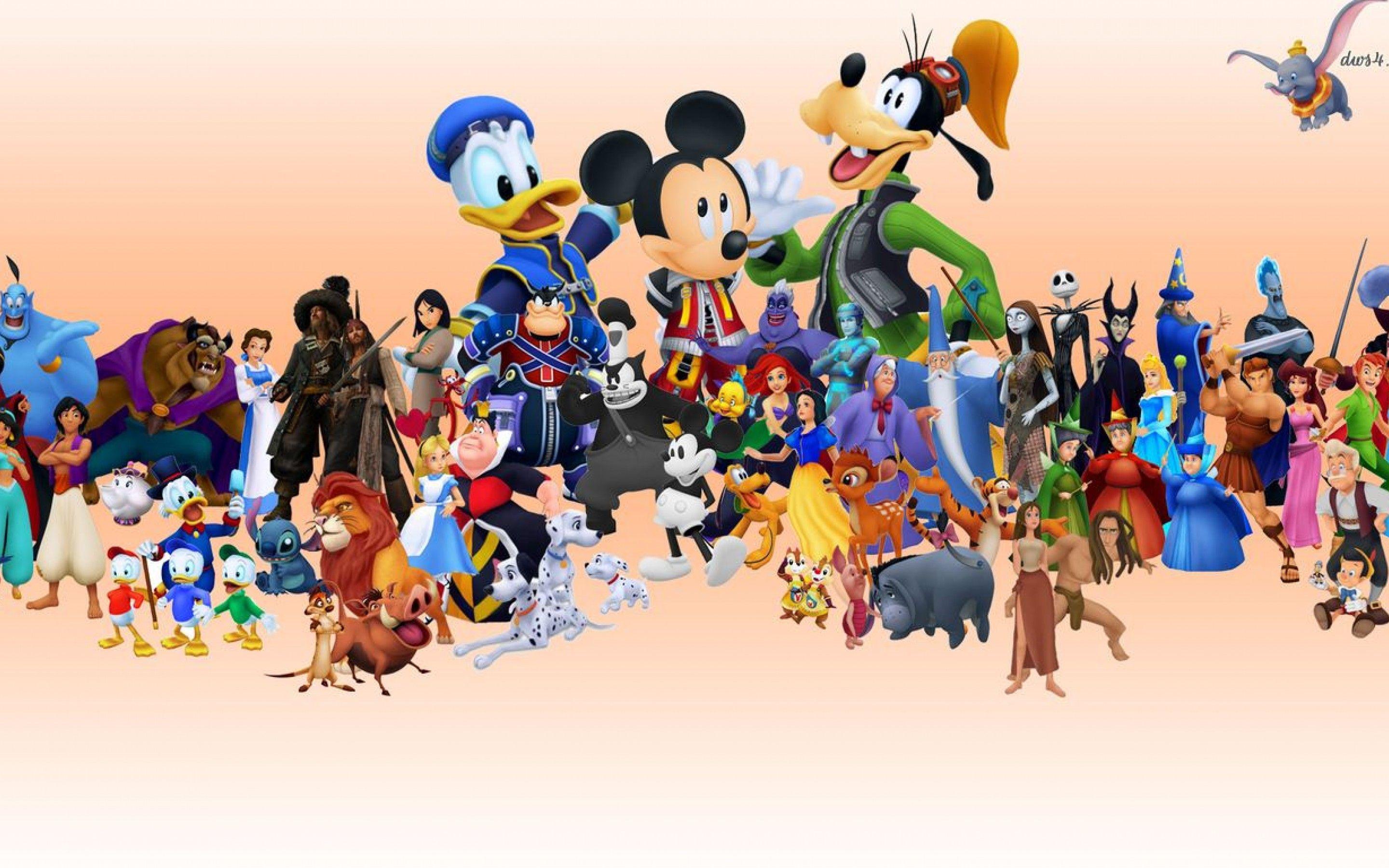 2880x1800 Disney World Characters HD Wallpaper for Desktop and Mobiles 15