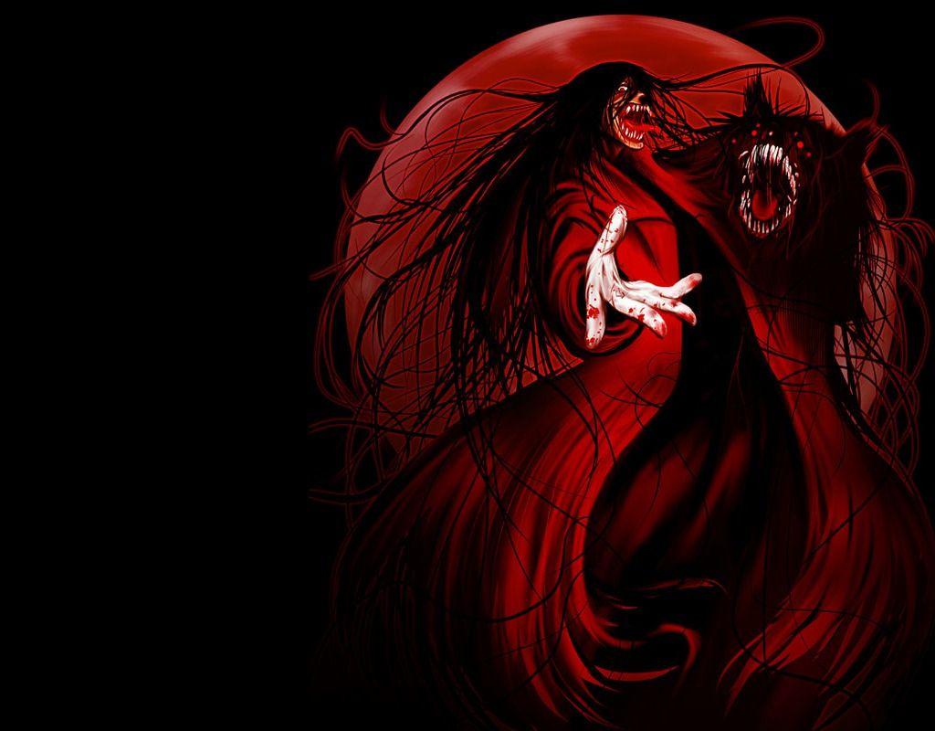 1024x800 Anime Vampire Wallpaper
