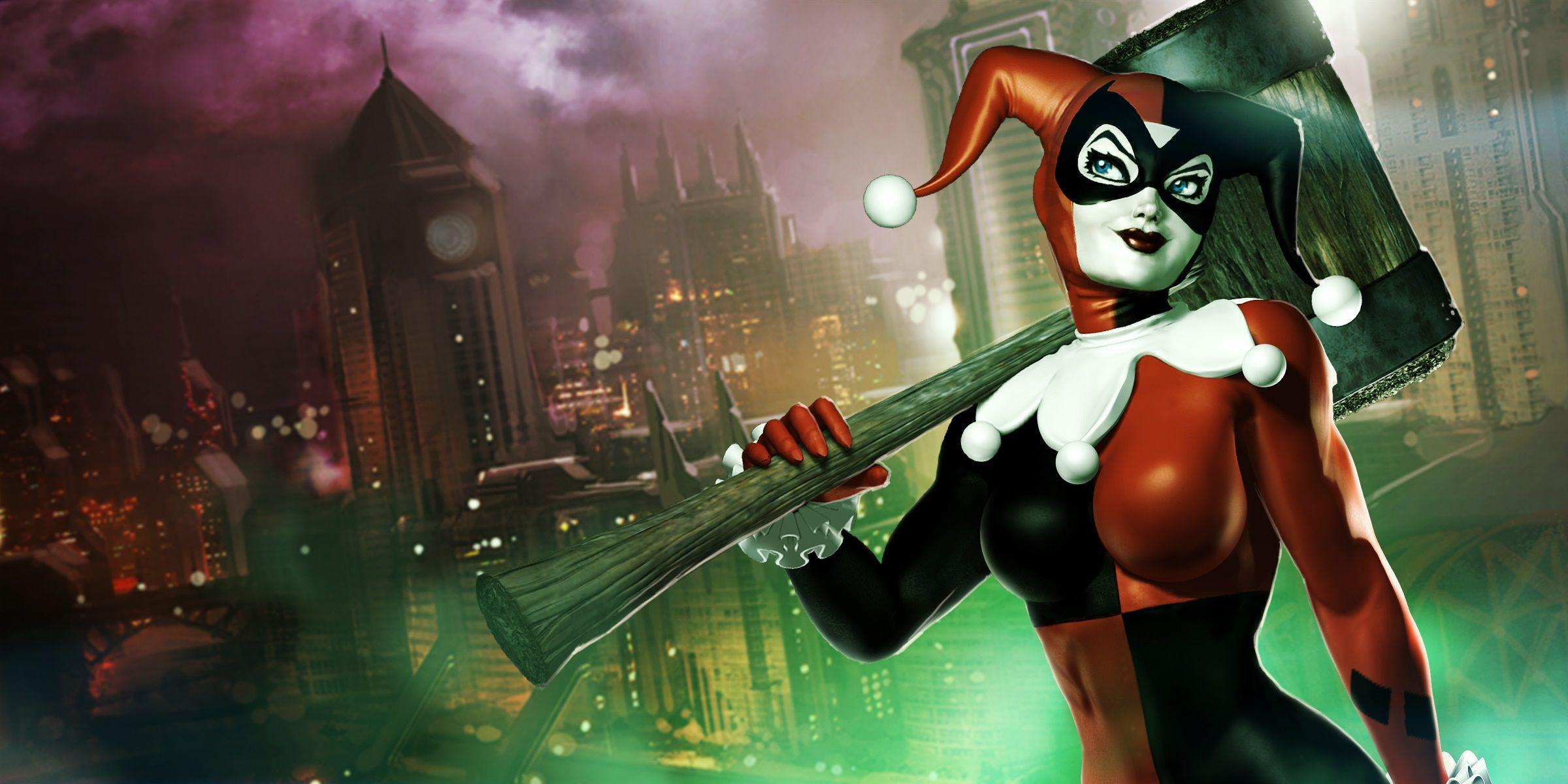 harley quinn arkham city