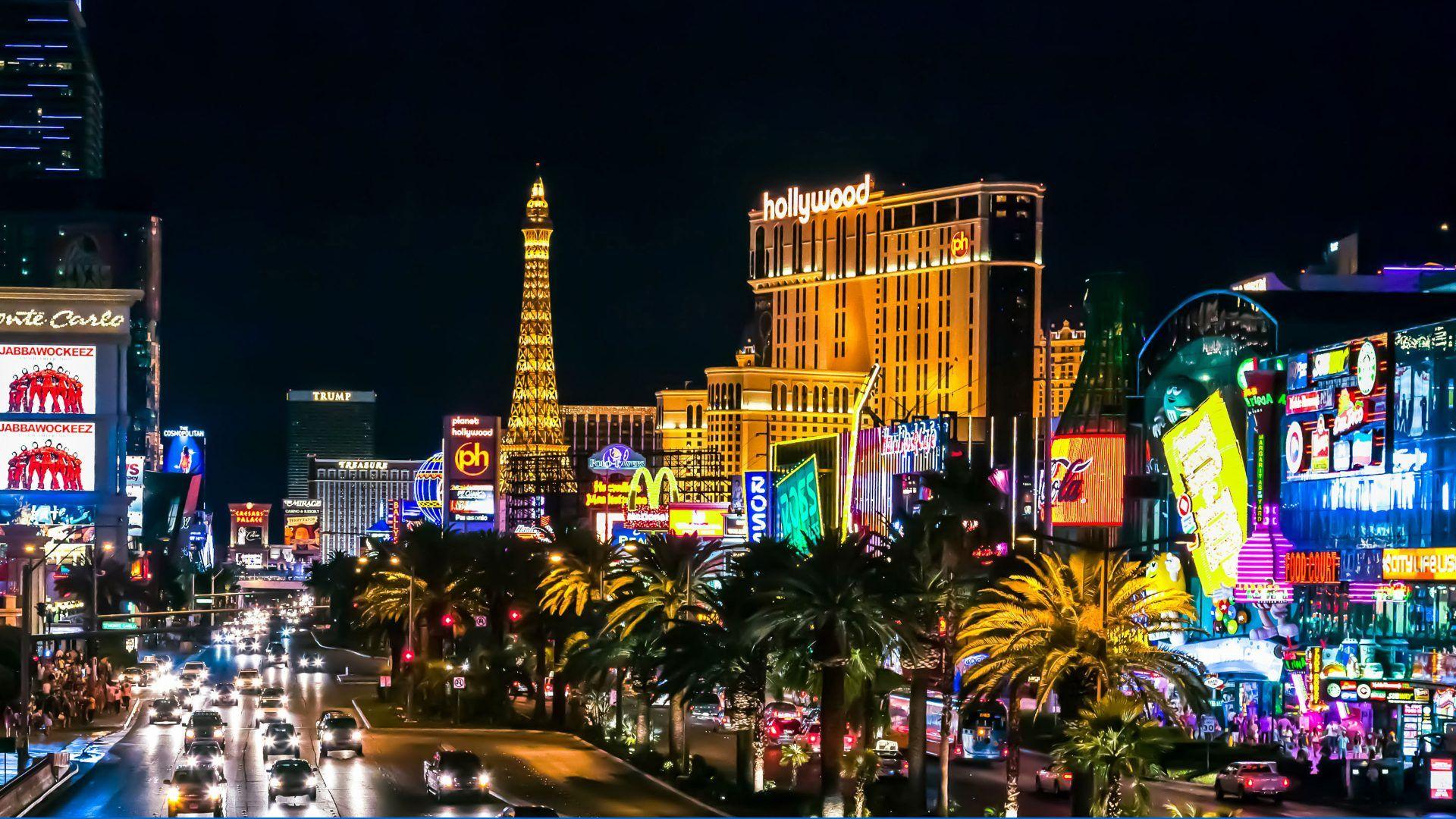 1920x1080 Las Vegas Hotel Hollywood Resort & Casino Nevada North America HD Wallpaper For Pc, Tablet And Mobile 3840x2160 :