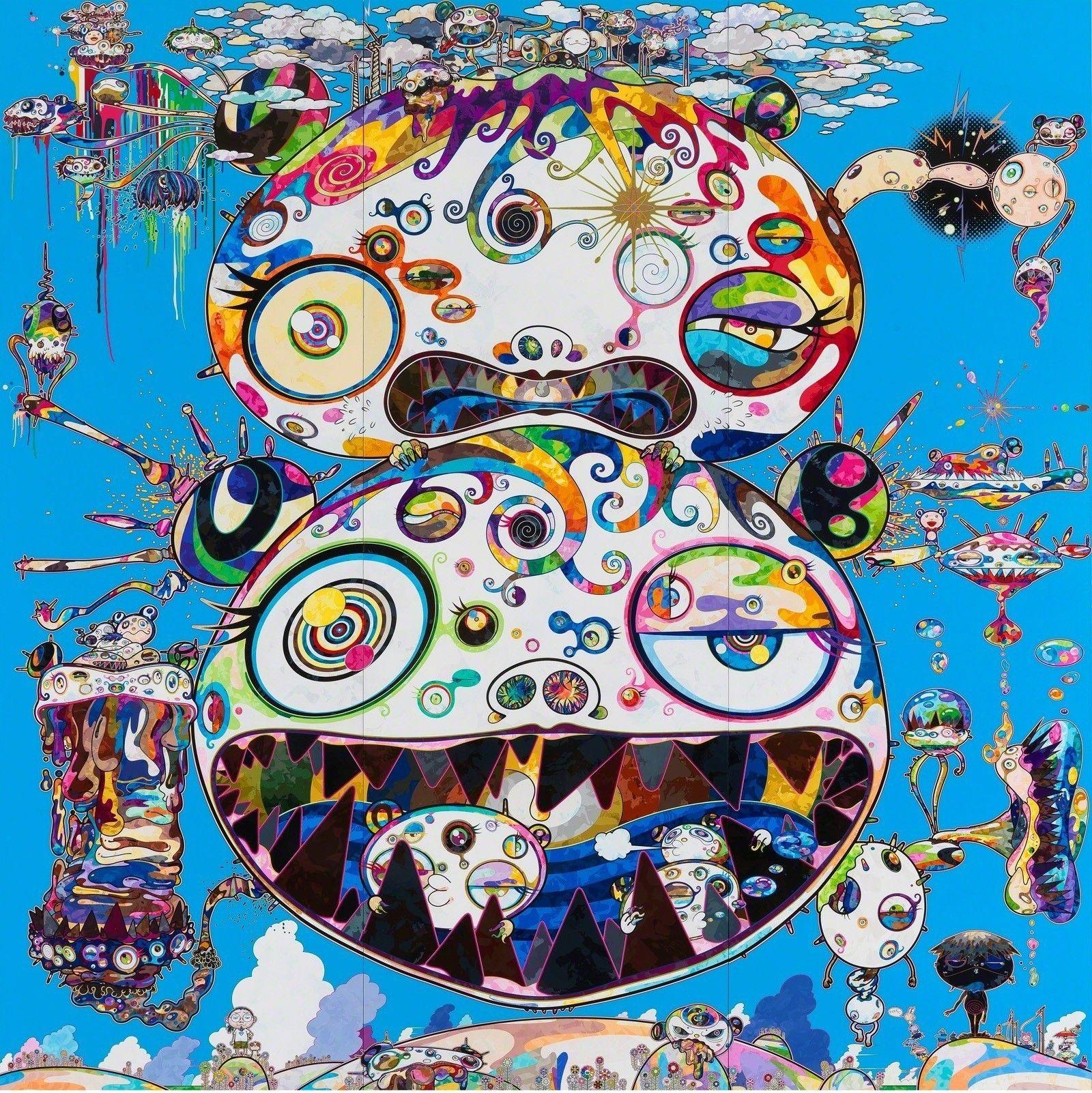 1600x1602 Takashi Murakami: In the Land of the Dead, Stepping on the Tail