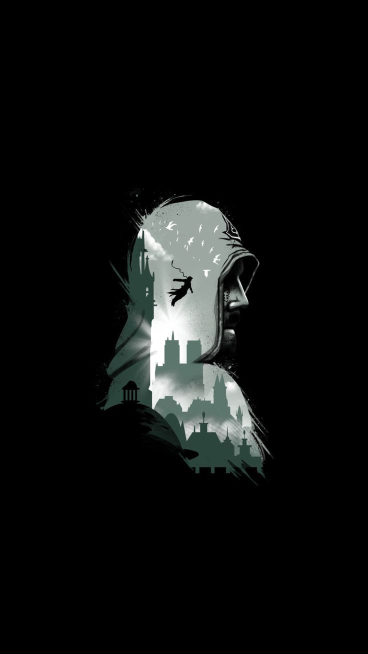 736x1308 Logo Assassin's Creed Wallpaper Mobile