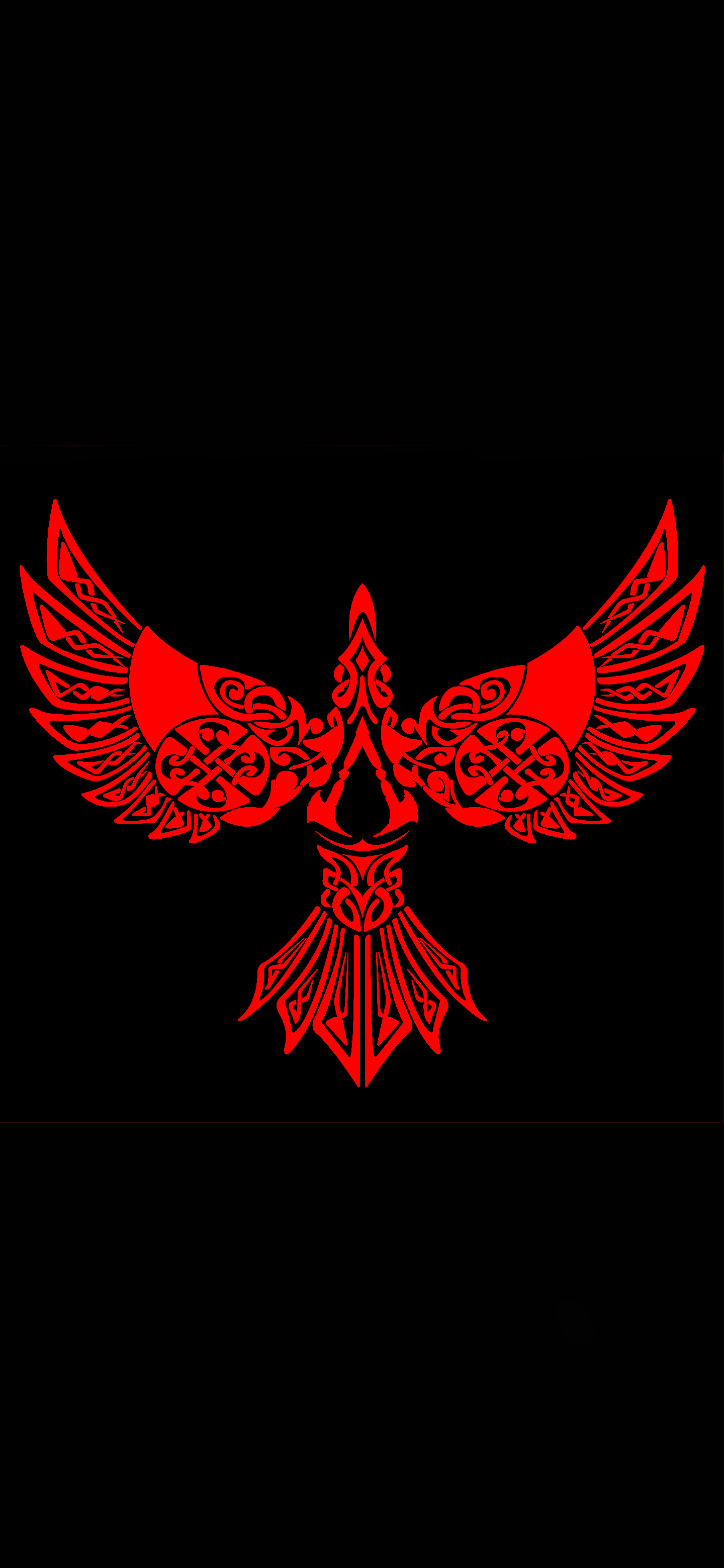 1440x3120 I Pre Ordered The Deluxe Art Book For Valhalla, And I Loved The Sleeve Cover Art. Using A Super Low Res Image, I Then Drew A More HD Version Of This Beautiful Raven