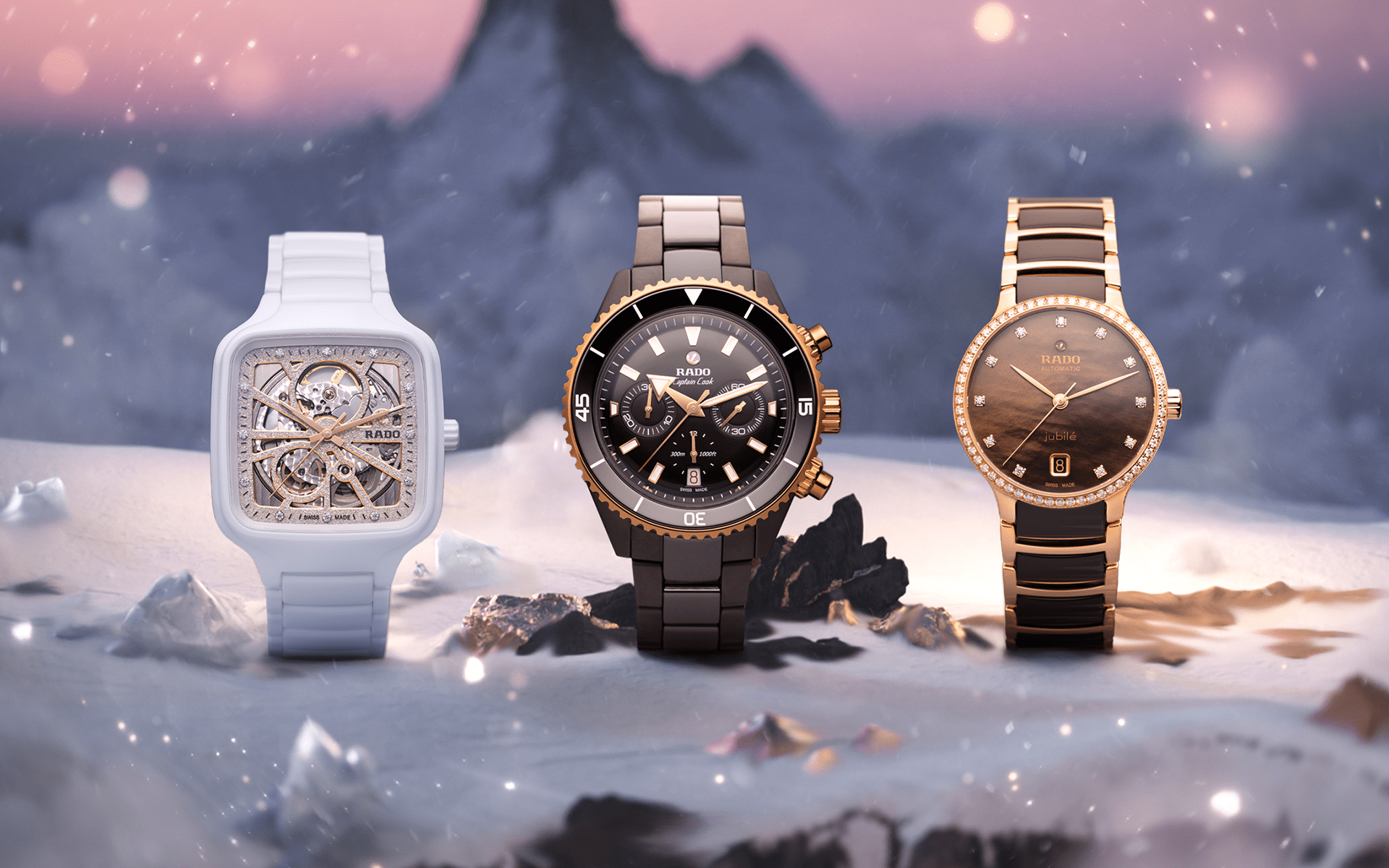 1920x1200 Festive Fantasy: Rado Does the Holidays Three Ways