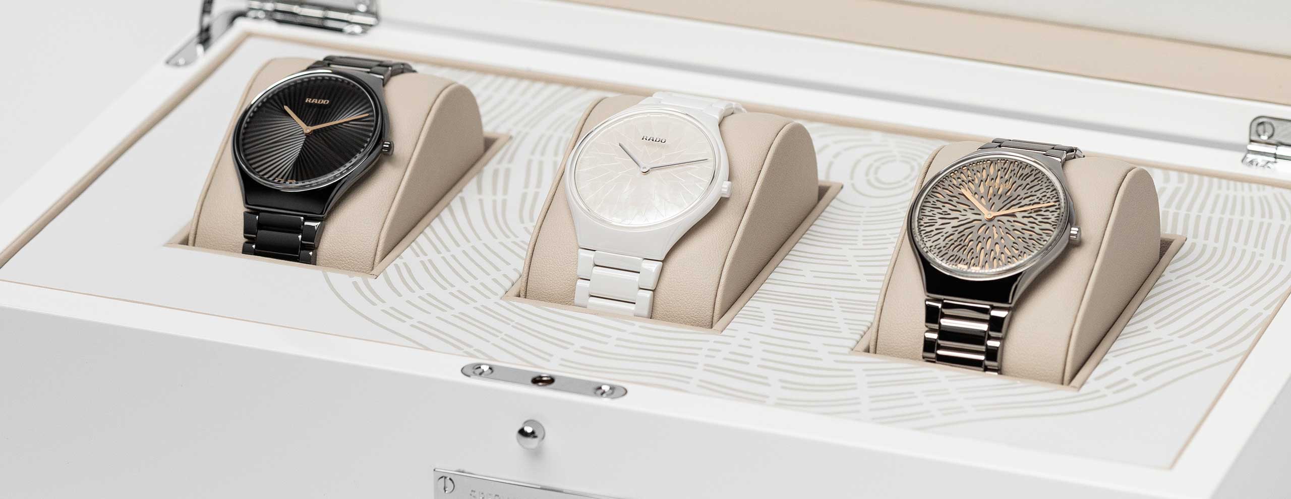2560x989 Introducing the latest Rado True Thinline x Great Gardens of the World models