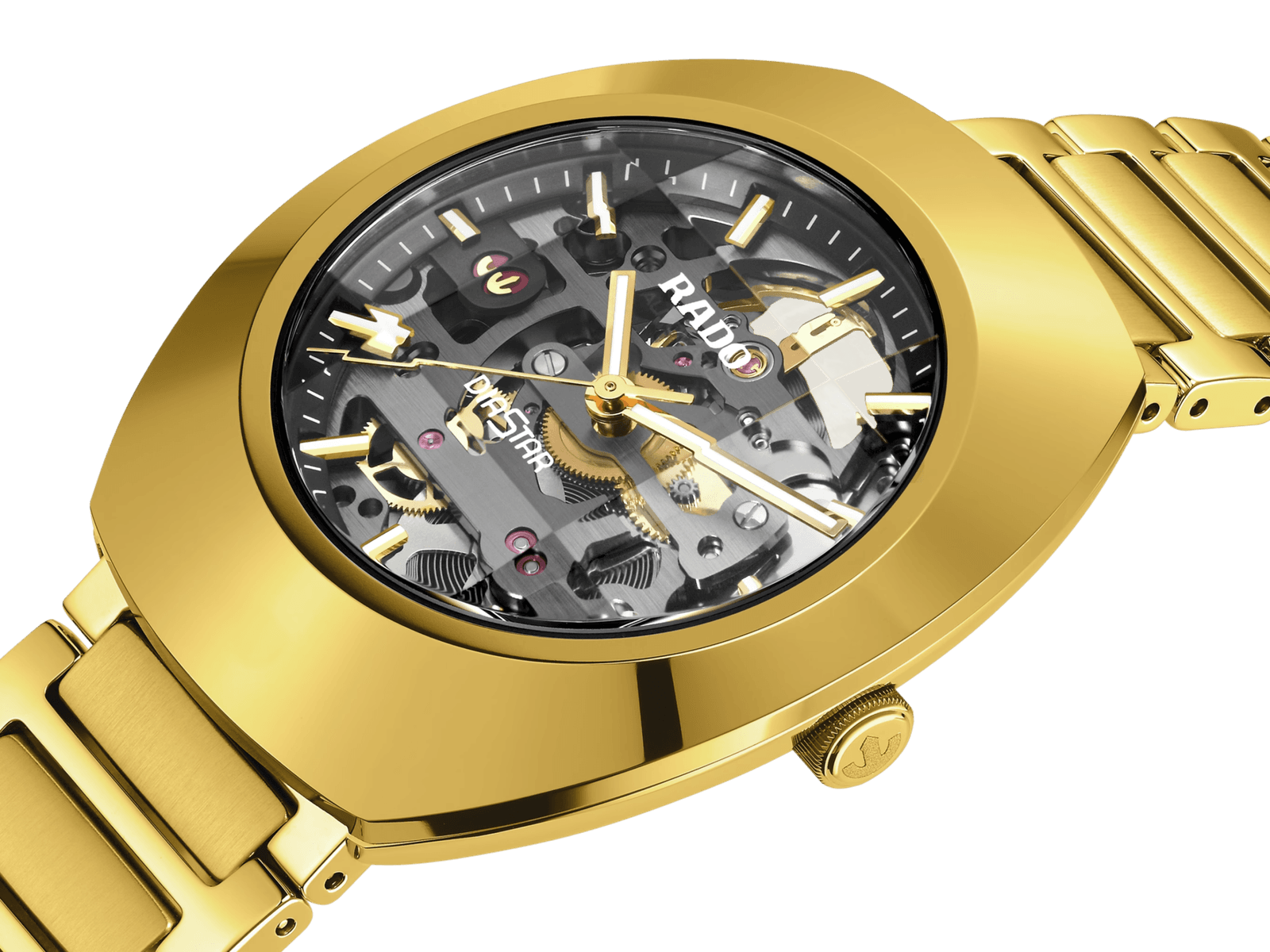 1600x1200 Rado Gives A Golden Makeover To Iconic Diastar Original Skel