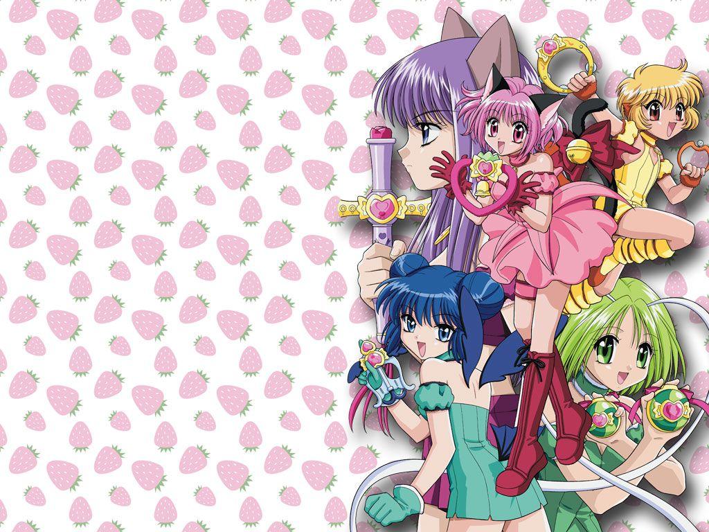 1024x768 Tokyo Mew Mew Wallpaper