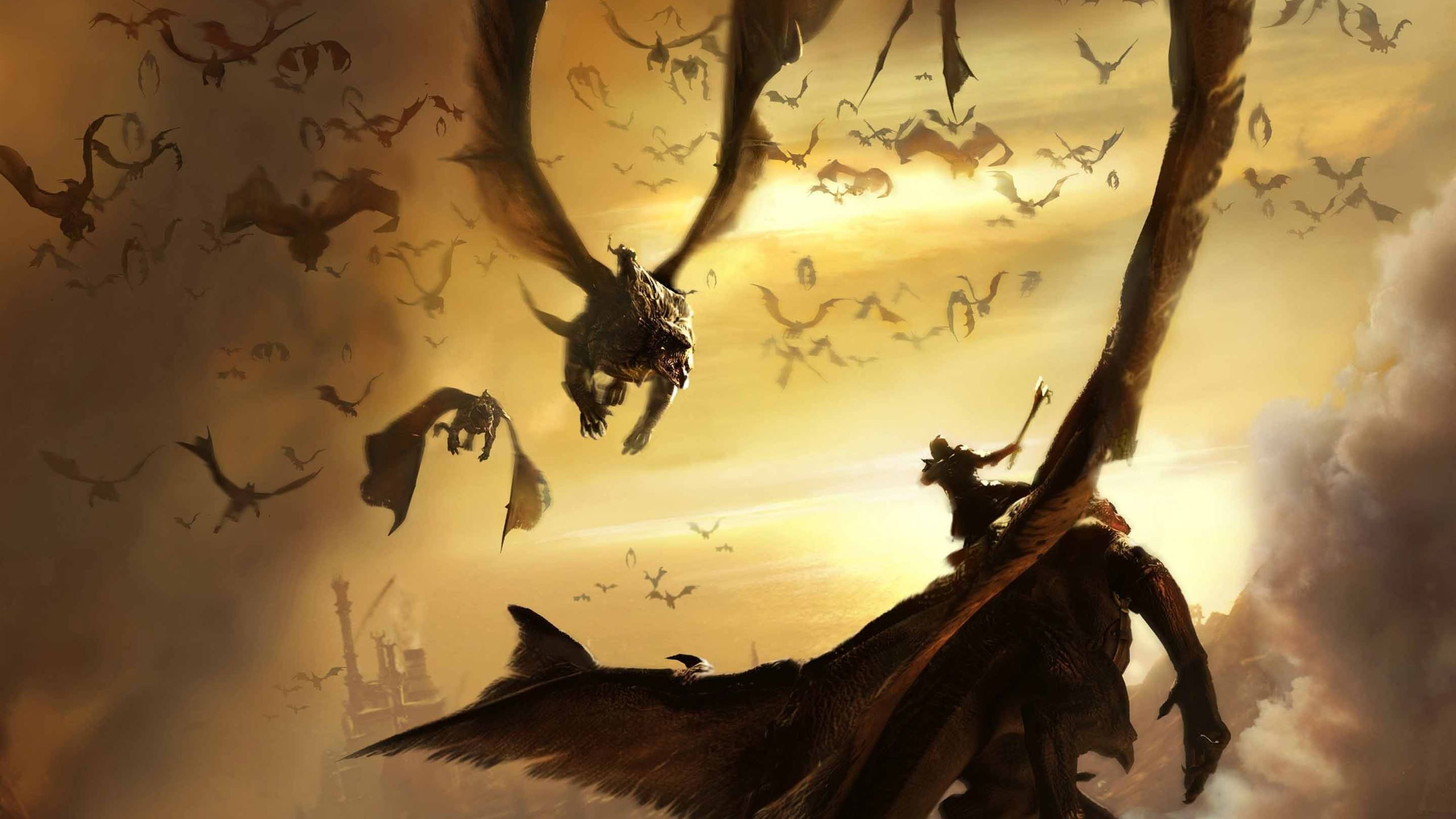 2560x1440 Dragons Lair MacBook Air Wallpaper Download