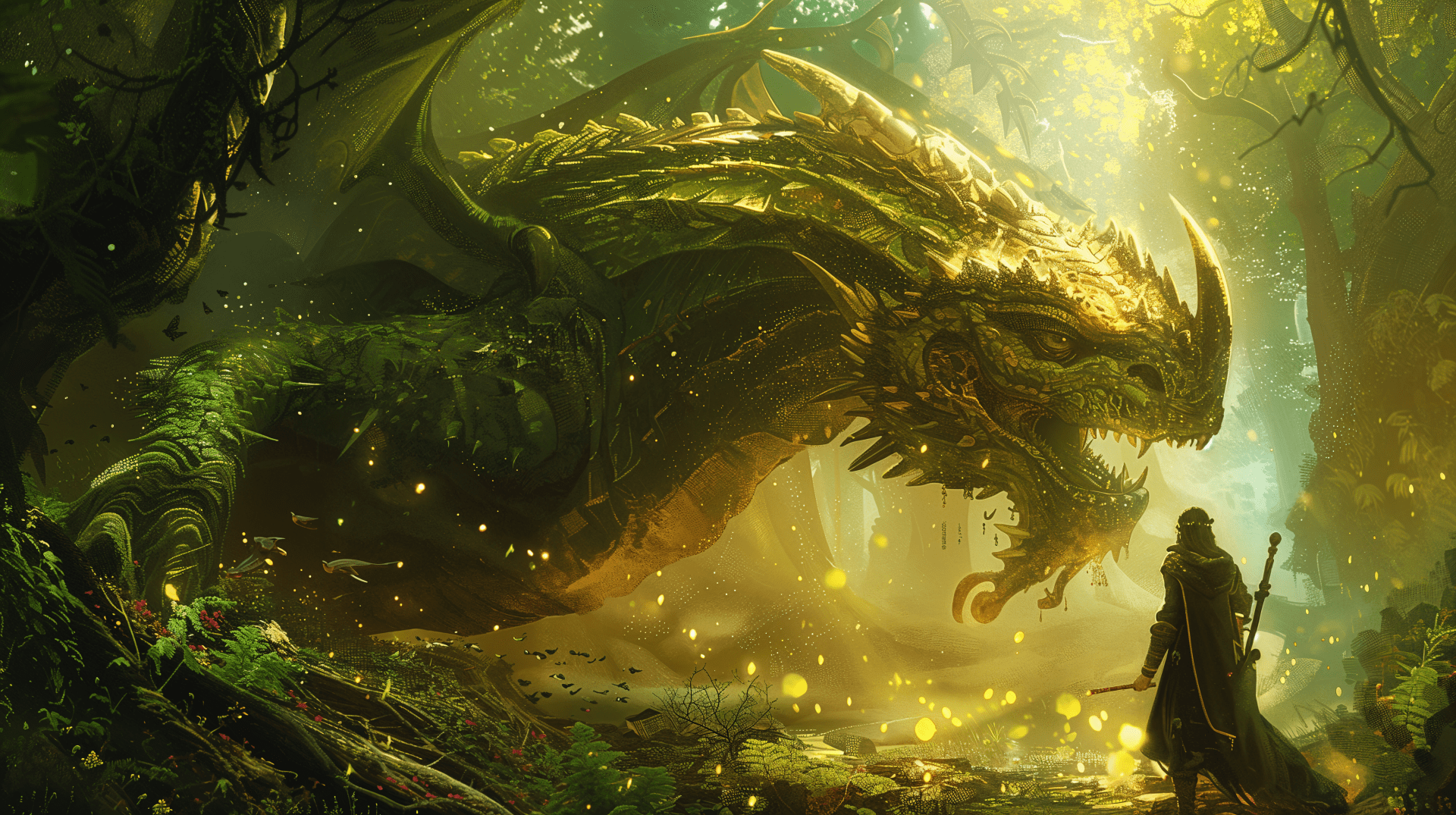 1920x1075 Epic Fantasy Adventure: Dragon's Lair 4K Ultra HD Wallpaper