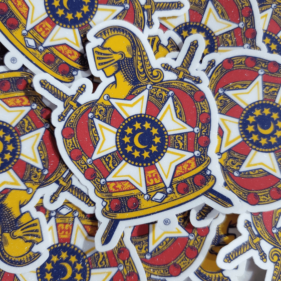 900x900 DeMolay Sticker- Cut out