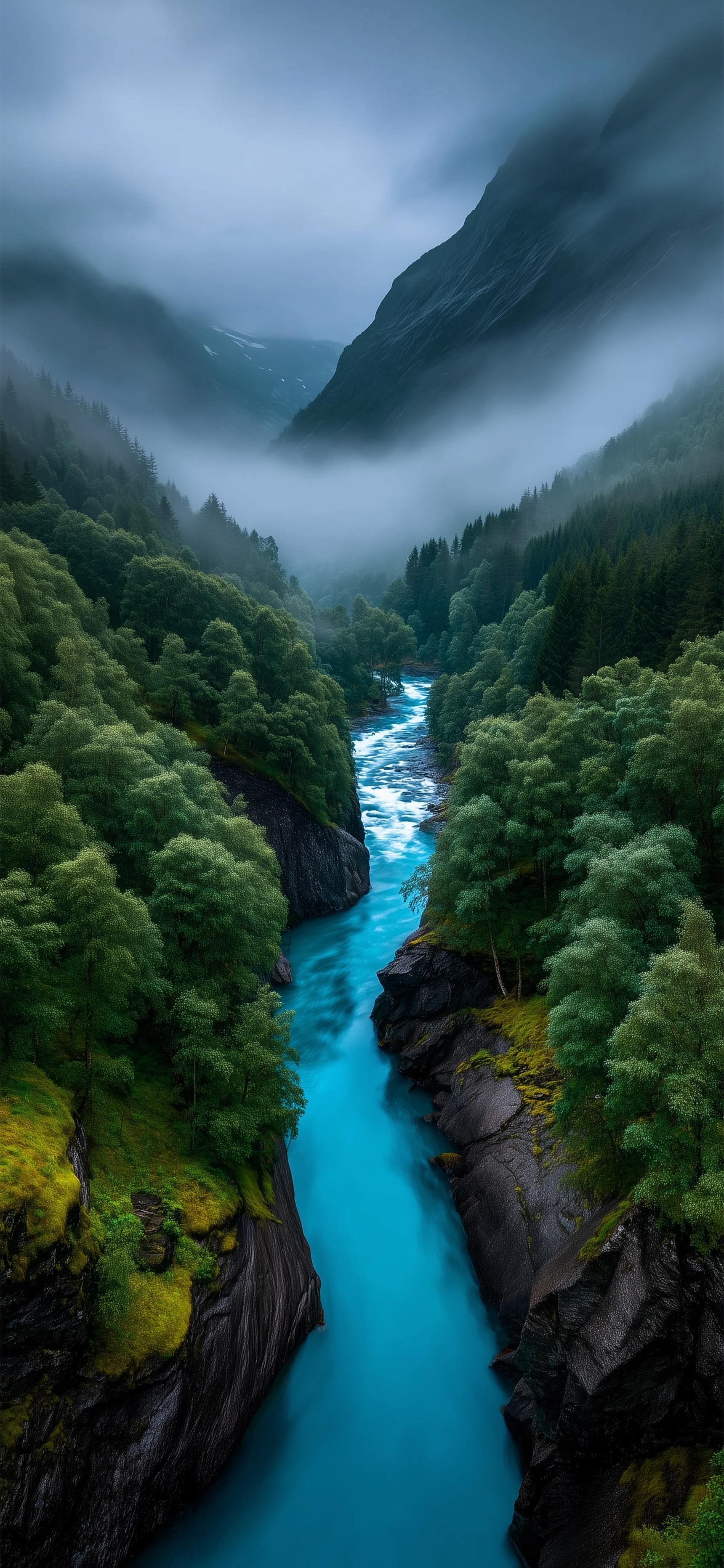 1720x3728 Depth Effect not working on this Wallpaper