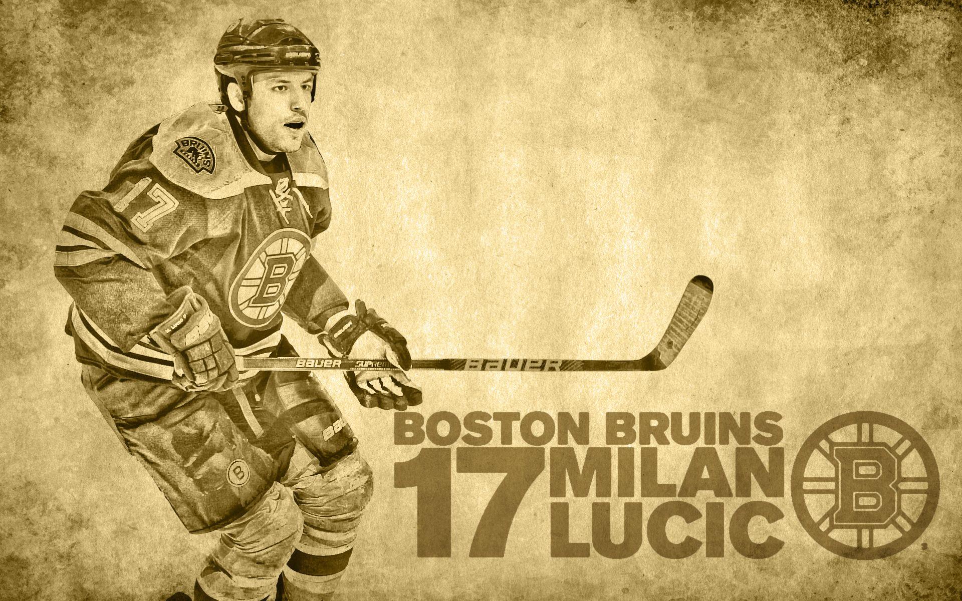 1920x1200 Boston Bruins Milan Lucic Wallpaper