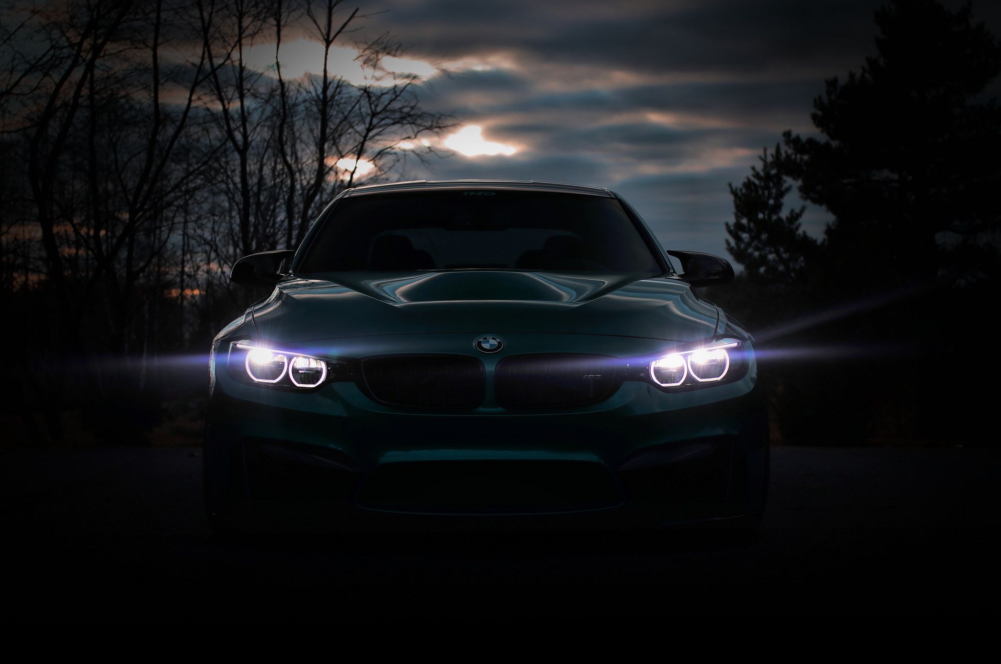 2048x1358 Wallpaper BMW, light, blue, F LED for mobile and desktop, section bmw, resolution 2048x1358